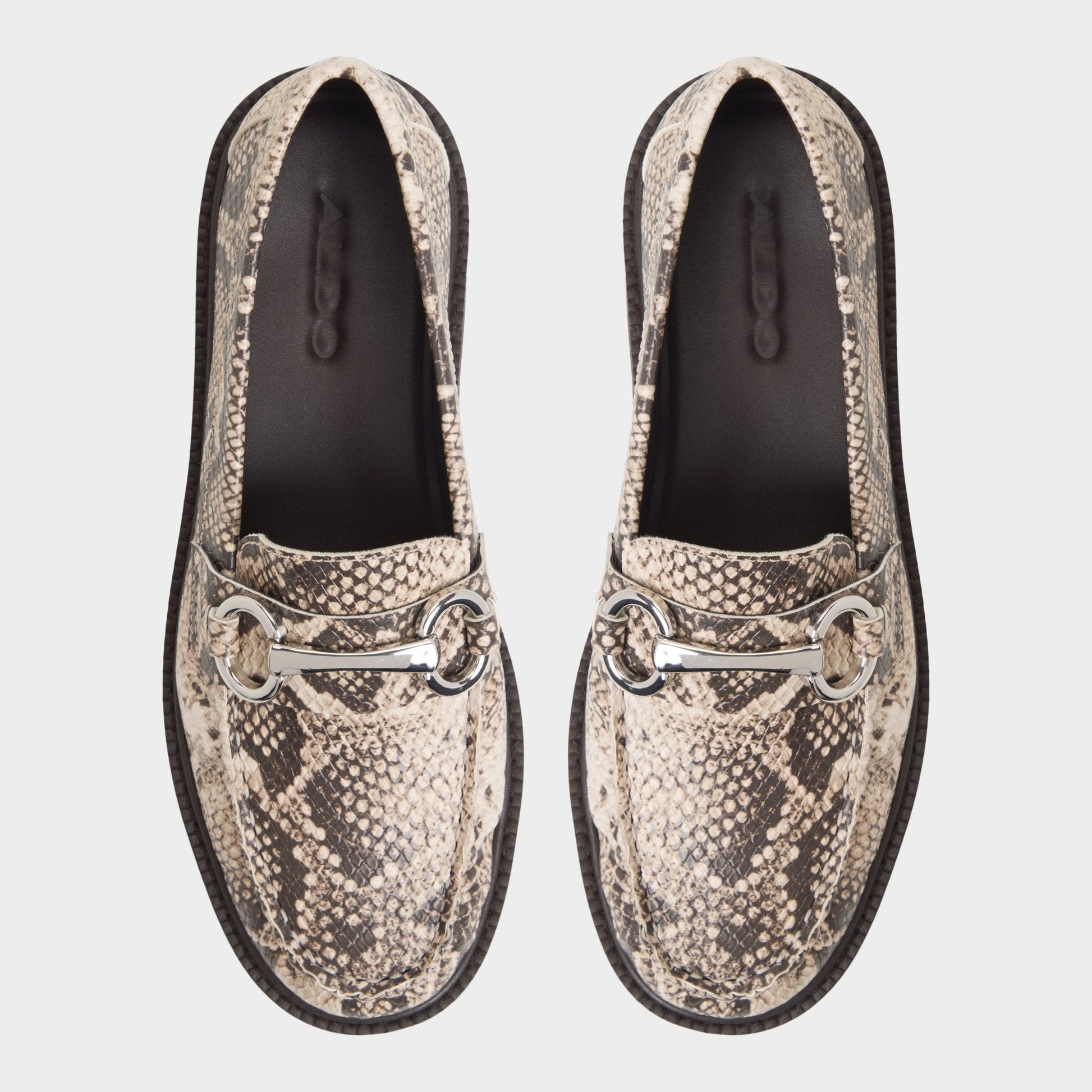 Aldo Danrose in Open Brown - Loafer, Lug sole Women