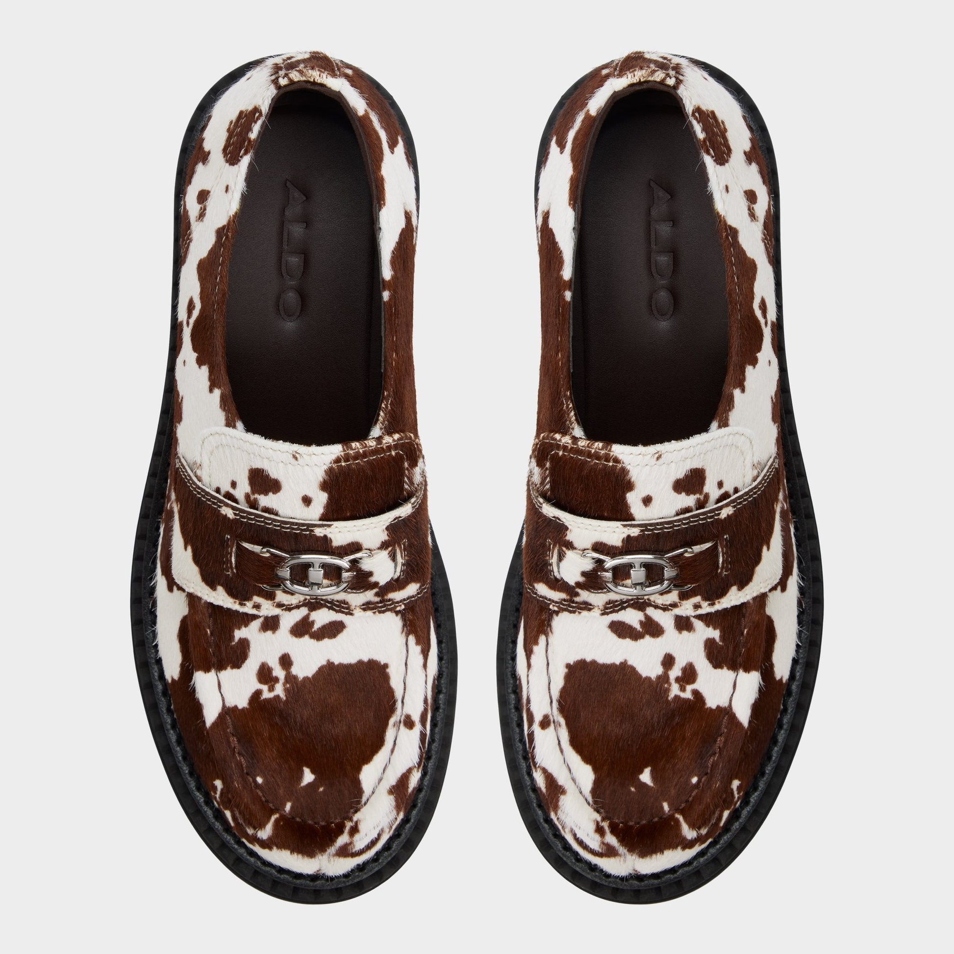 Aldo Miravelle in Open Brown - Loafer, Lug sole Women