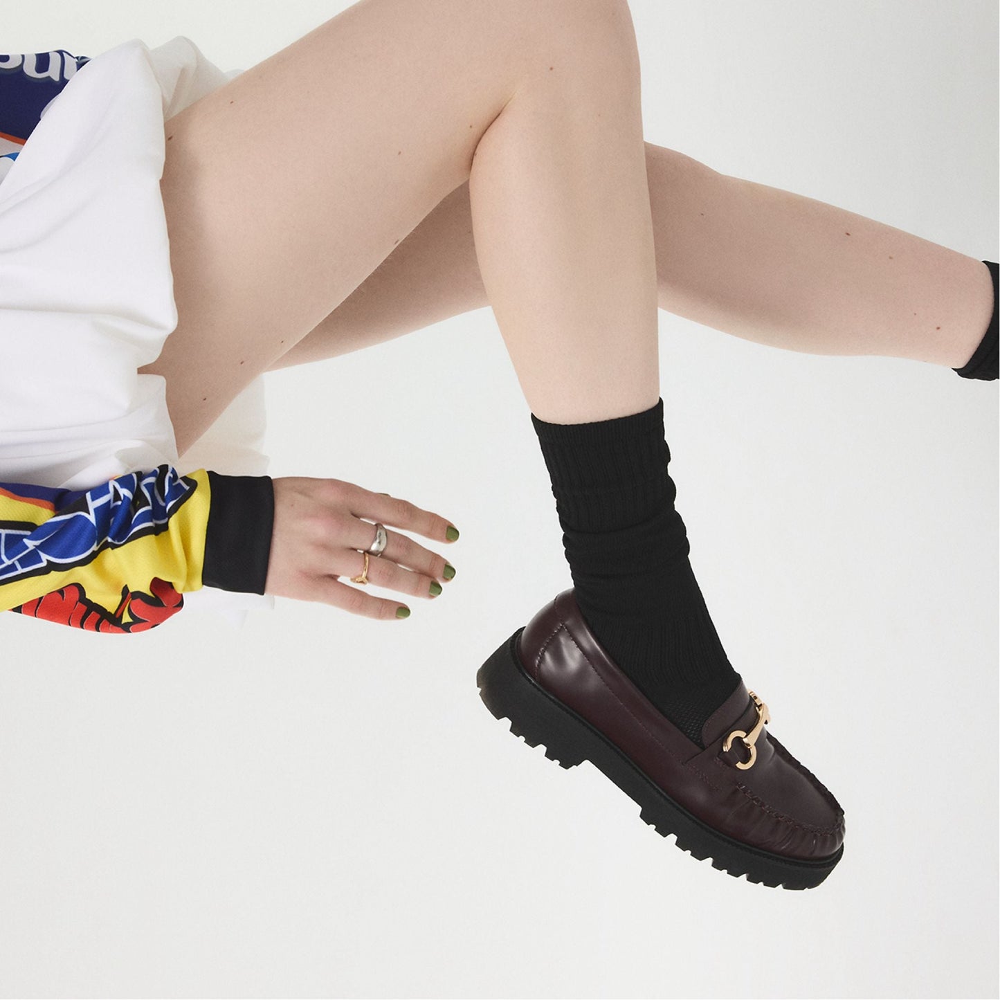 Aldo Danrose in Bordo - Loafer, Lug sole Women