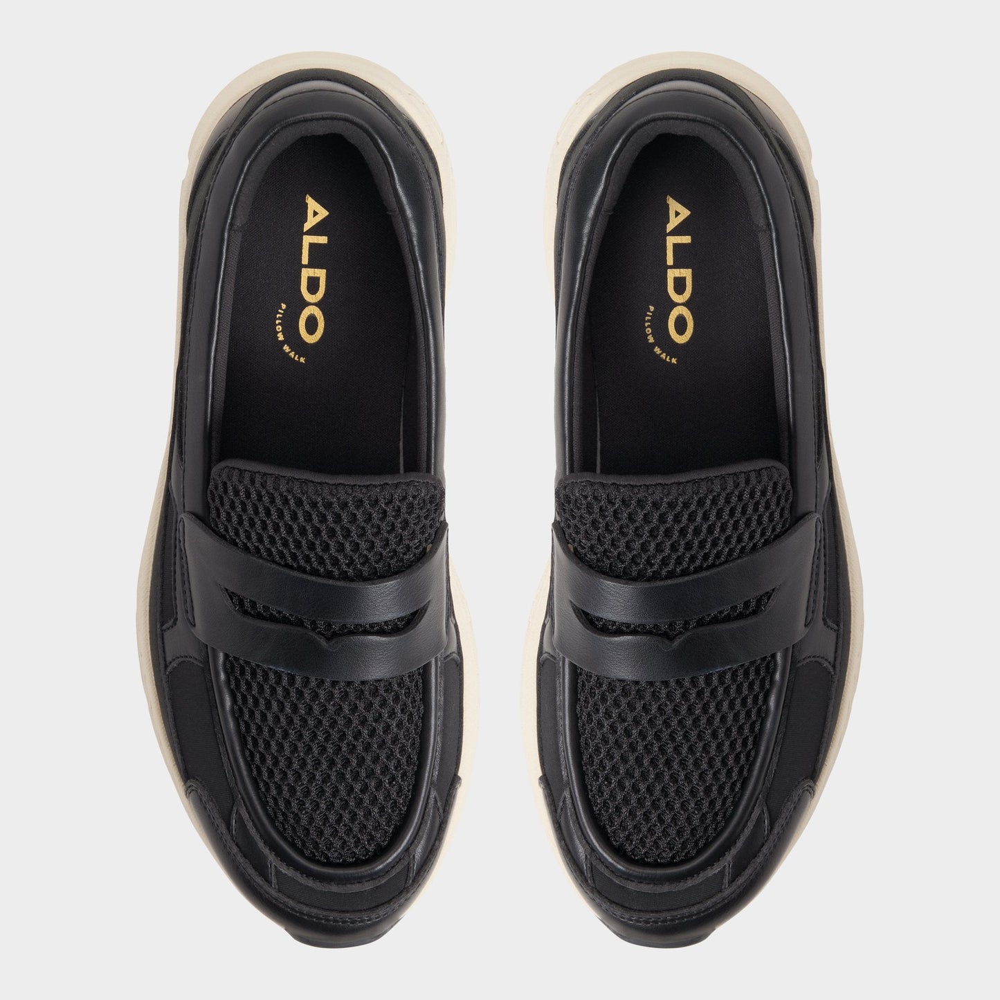 Aldo Loffy in Black - Loafer, Jogger sole Women