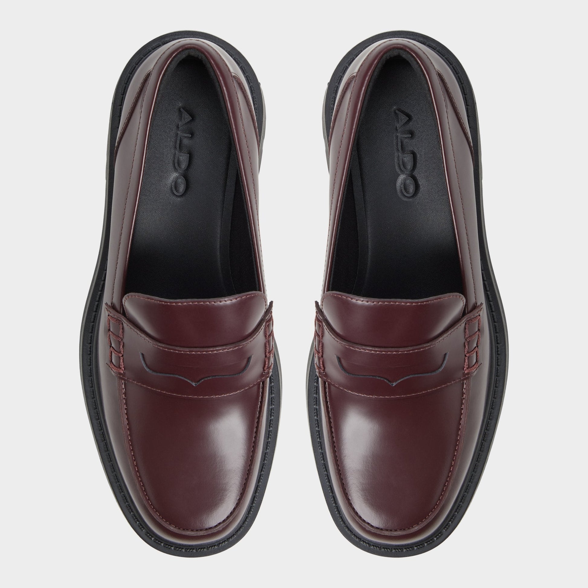 Aldo Cadaycia in Xt Bordo - Loafer, Lug sole Women