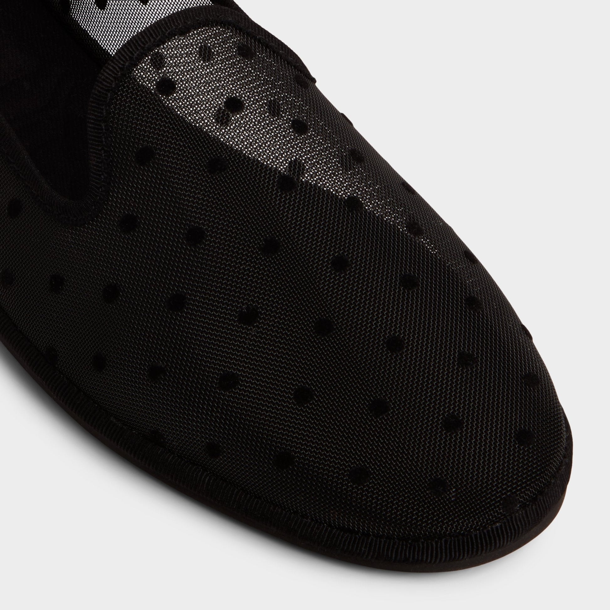 Aldo Aurabelle Black Textile Mesh Women's Loafers & Oxfords - Loafer Women