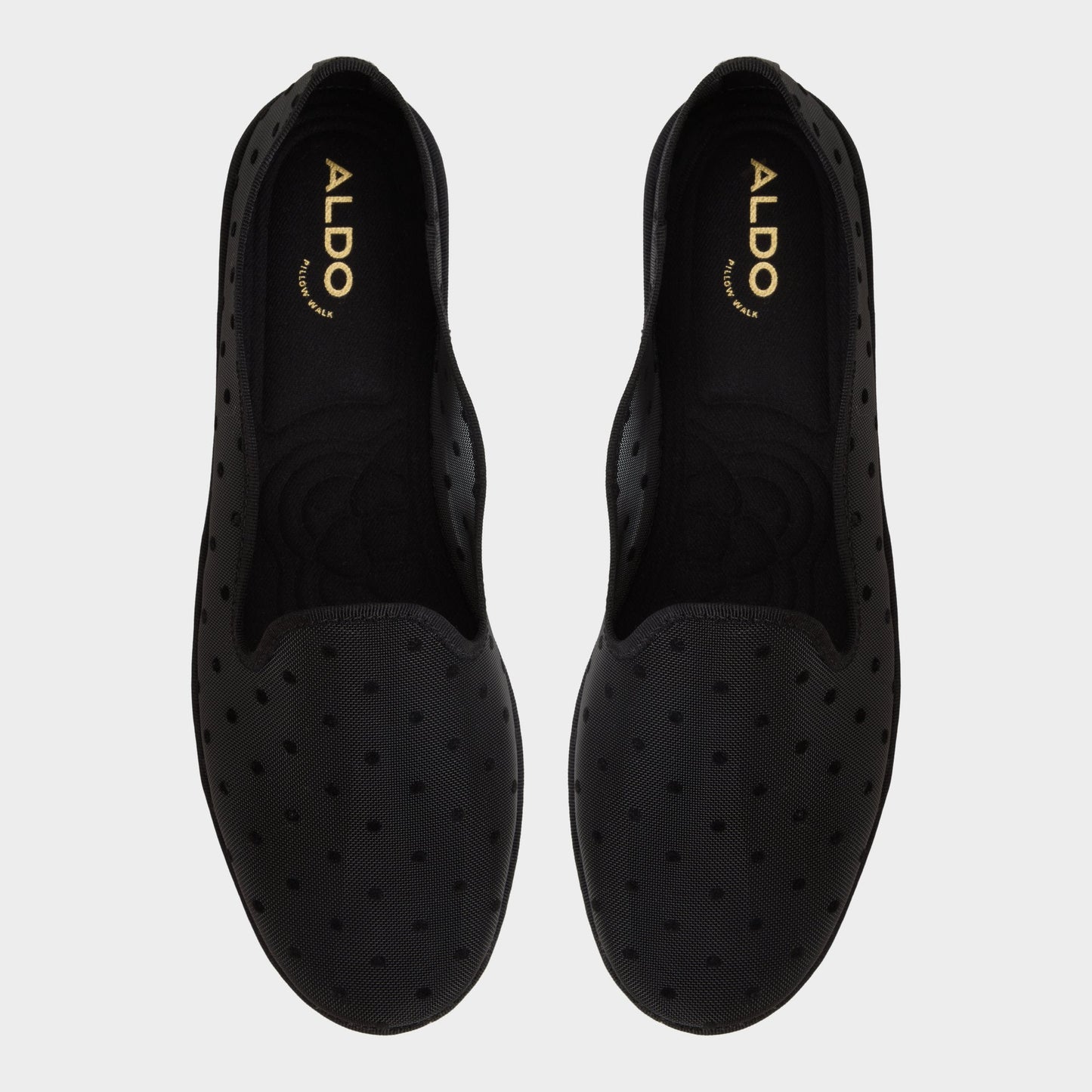 Aldo Aurabelle Black Textile Mesh Women's Loafers & Oxfords - Loafer Women
