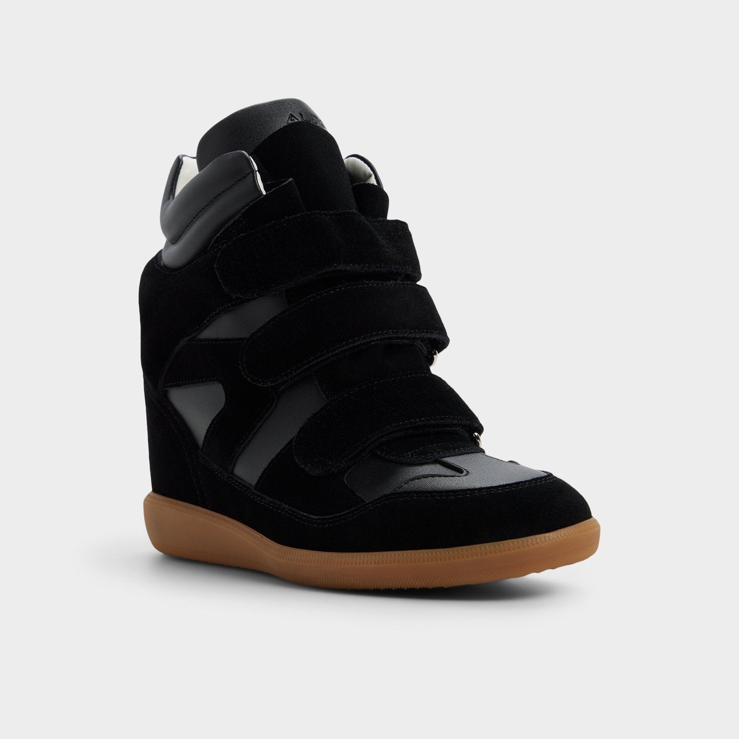 Aldo Bellissamo in Black - Wedge sneaker, Wedge heel Women