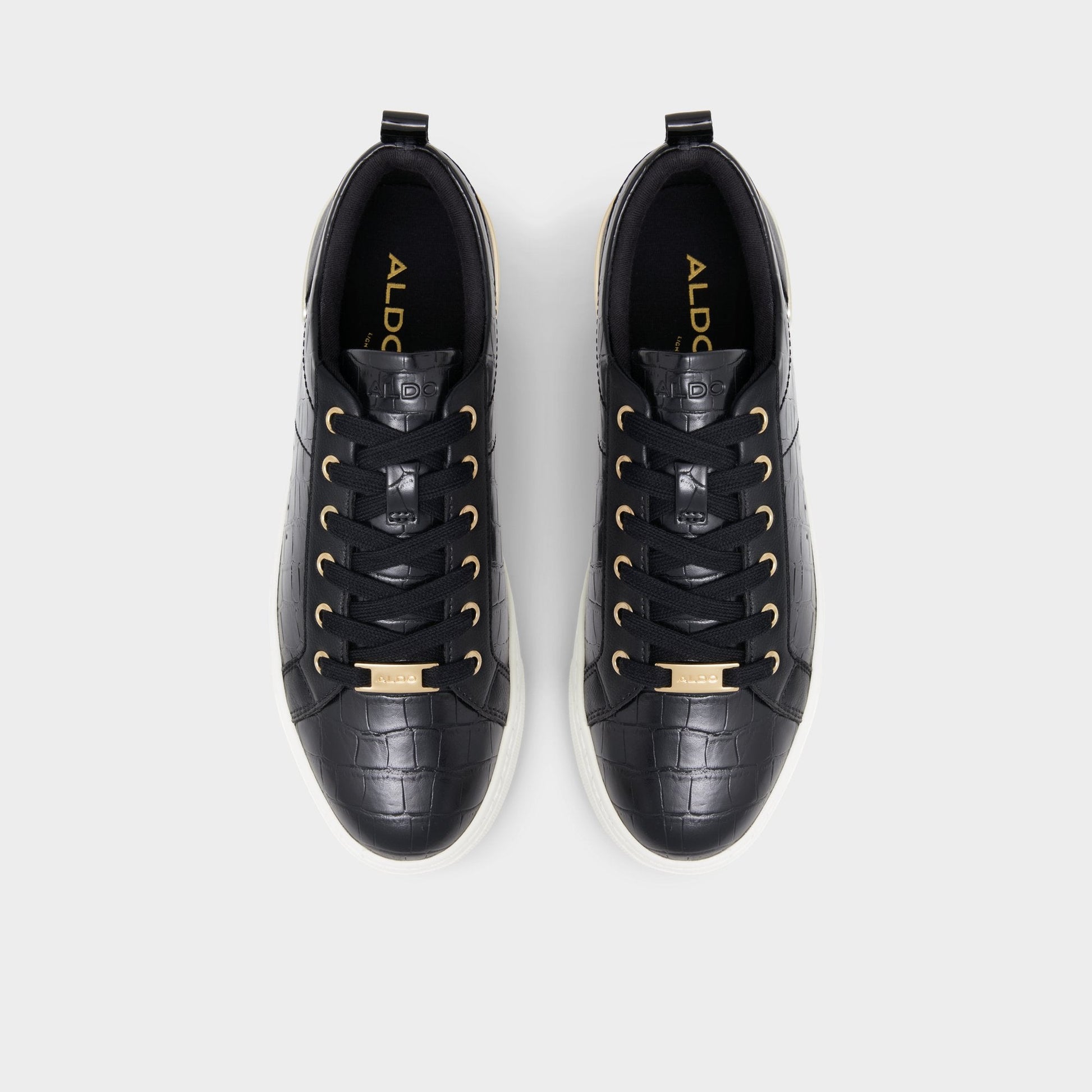 Aldo Dilathielle Black Women's Low top sneakers - Low top sneaker, Cup sole Women