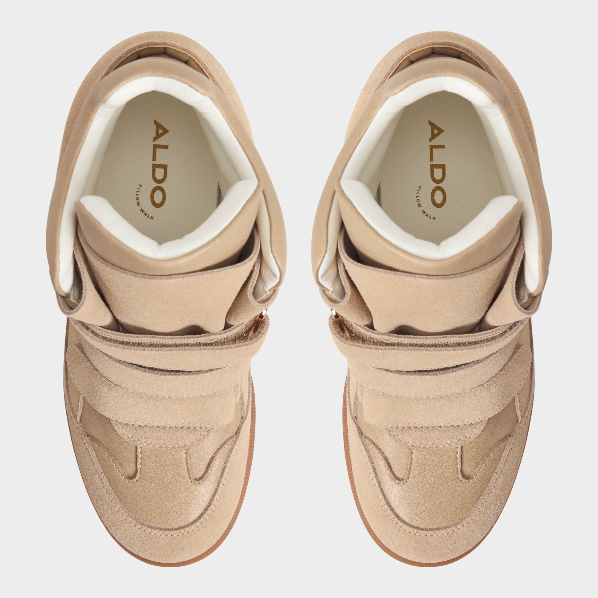 Aldo Bellissamo in Sand - Wedge sneaker, Wedge heel Women