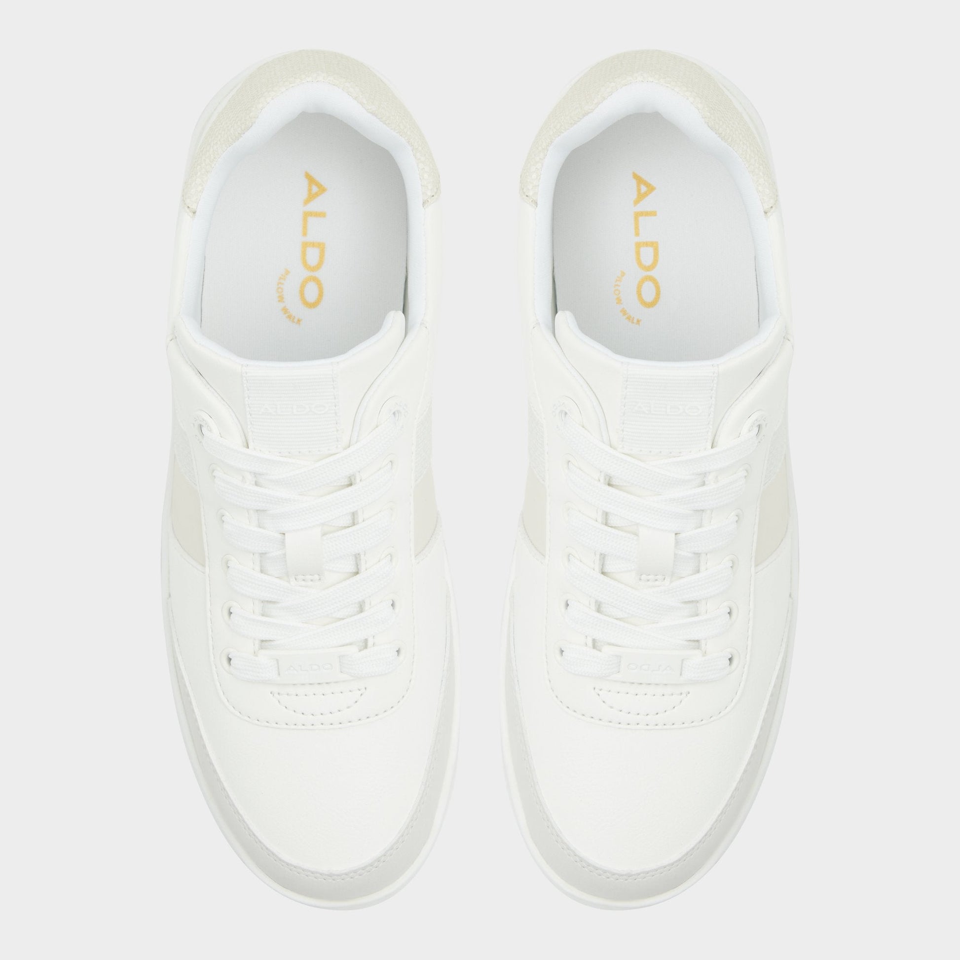 Aldo Hestia White Women's Low top sneakers - Low top sneaker, Cup sole Women