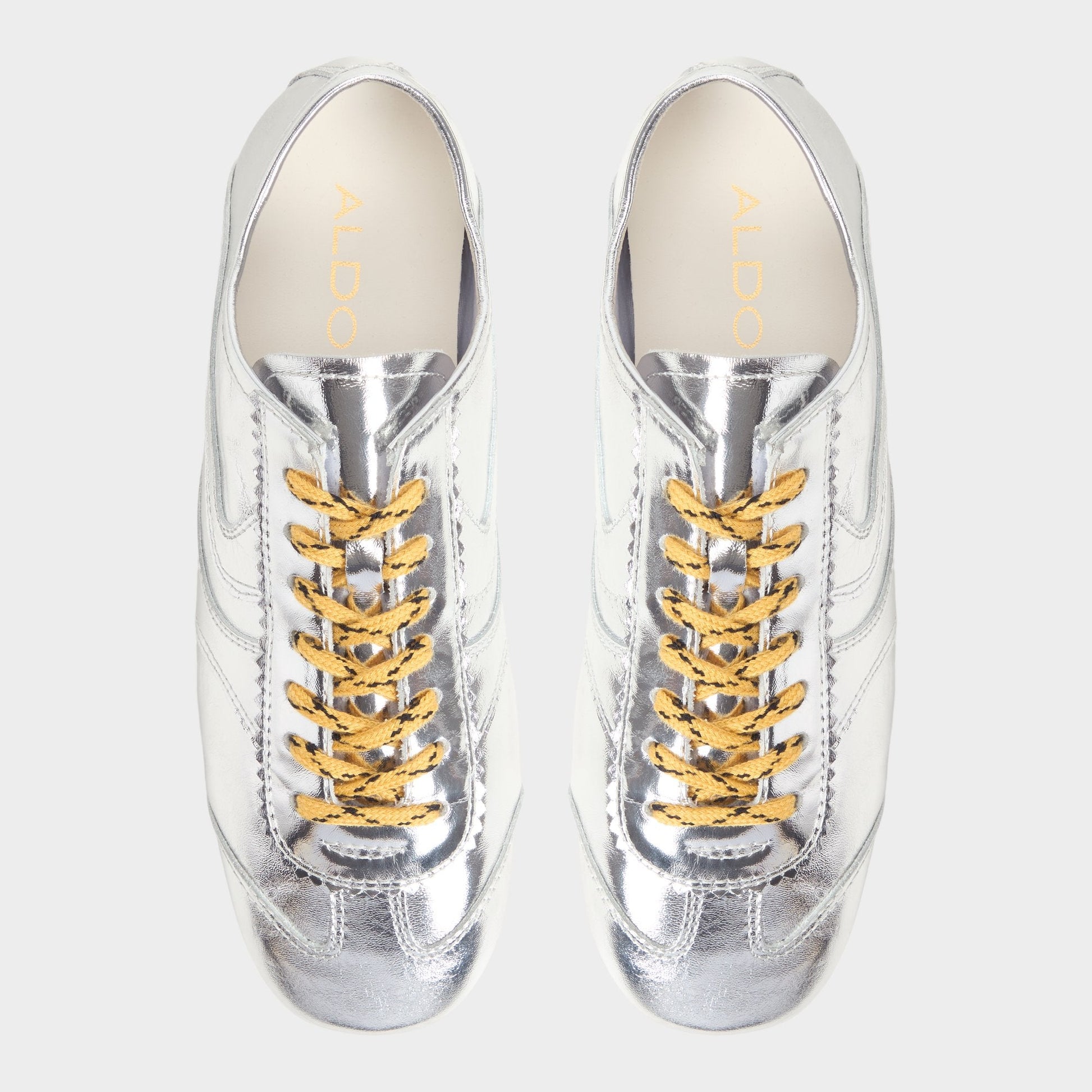 Aldo Adrelya in Silver - Jogger sneaker, Jogger sole Women