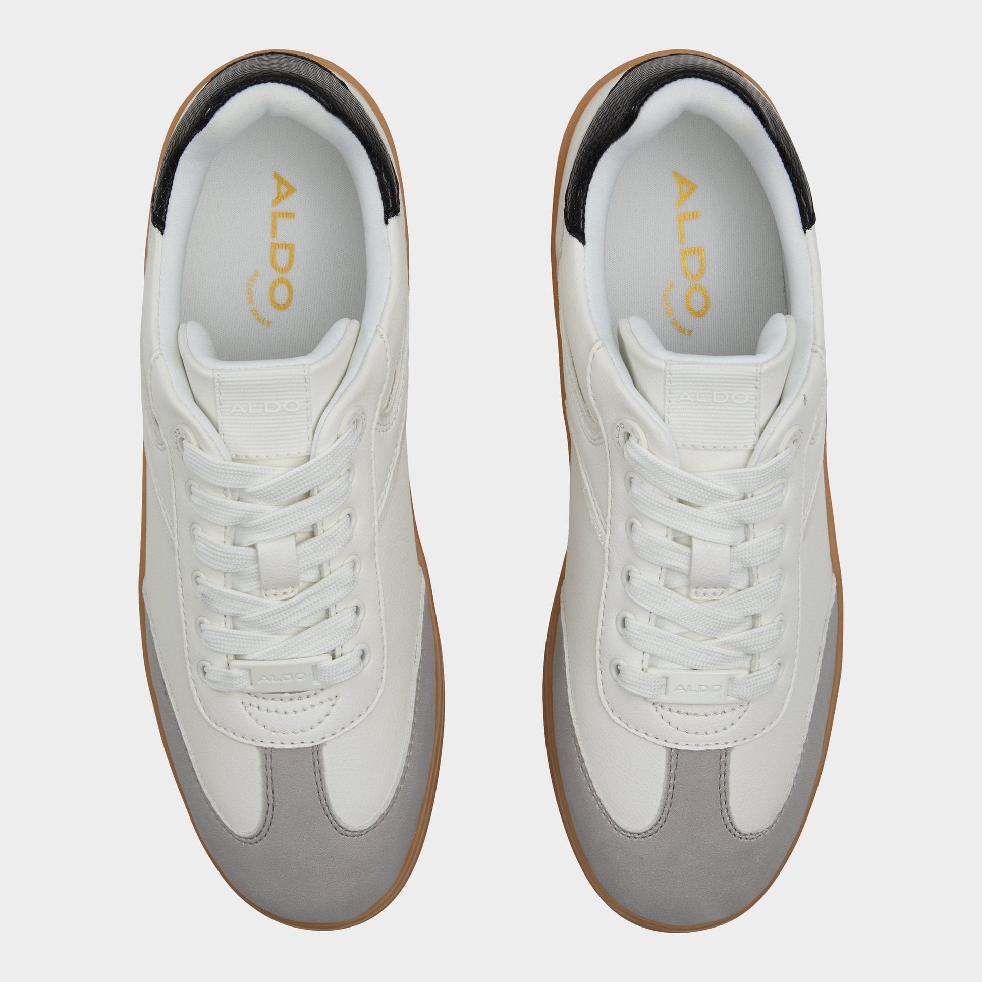 Aldo Erilg White/Black Women's Low top sneakers - Sneaker, Cup sole Women