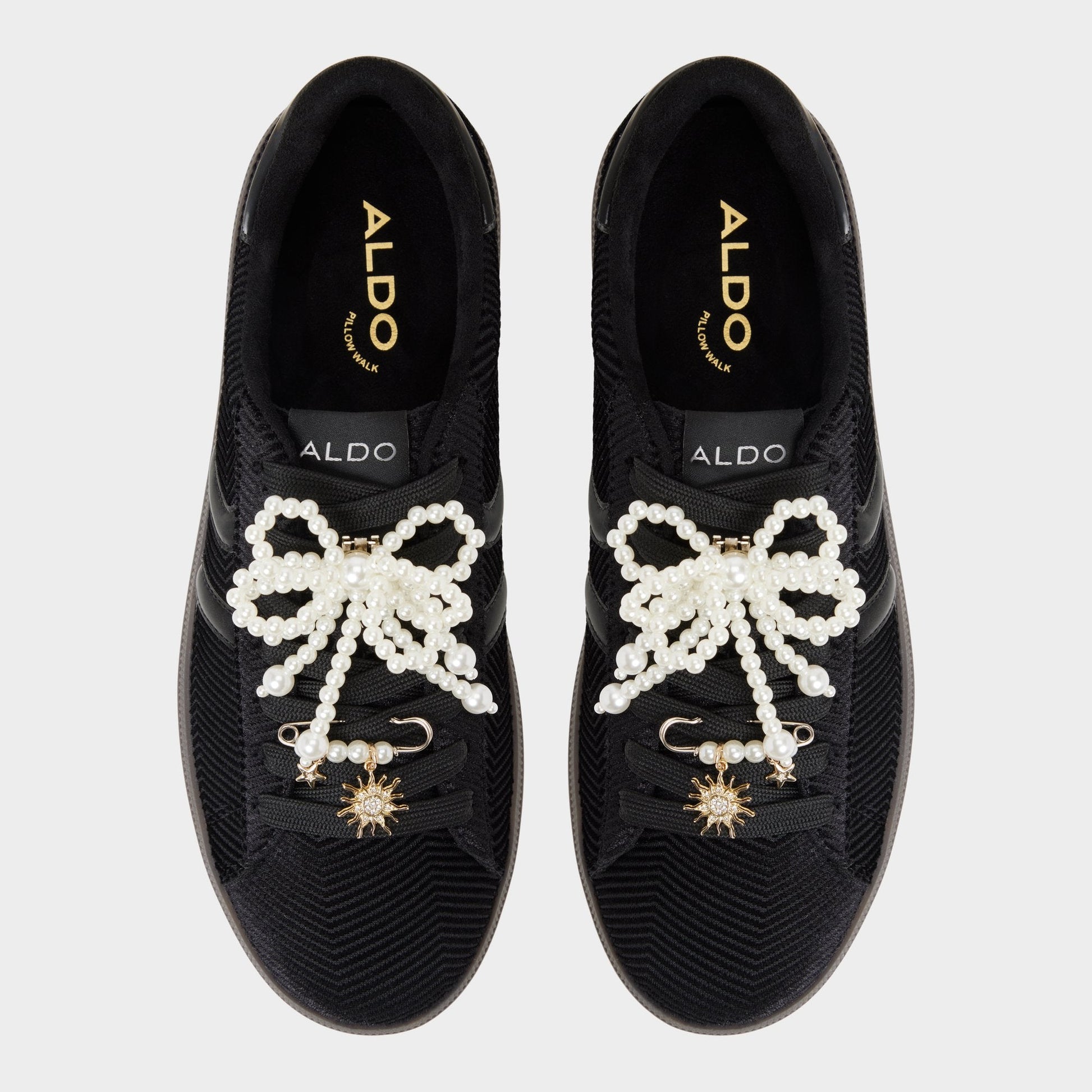 Aldo Chicsneaker2 in Black Black - Low top sneaker, Cup sole Women