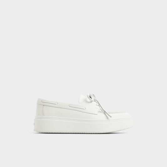 Aldo Wildbreeze Open White Women's Slip on sneakers - Boat shoe, Platform Women