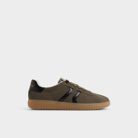 Aldo Chicsneaker in Olive - Low top sneaker, Cup sole Women