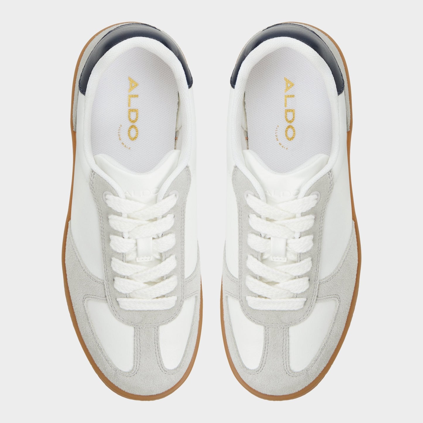 Aldo Deevale White/Grey Women's Low top sneakers - Sneaker, Platform Women