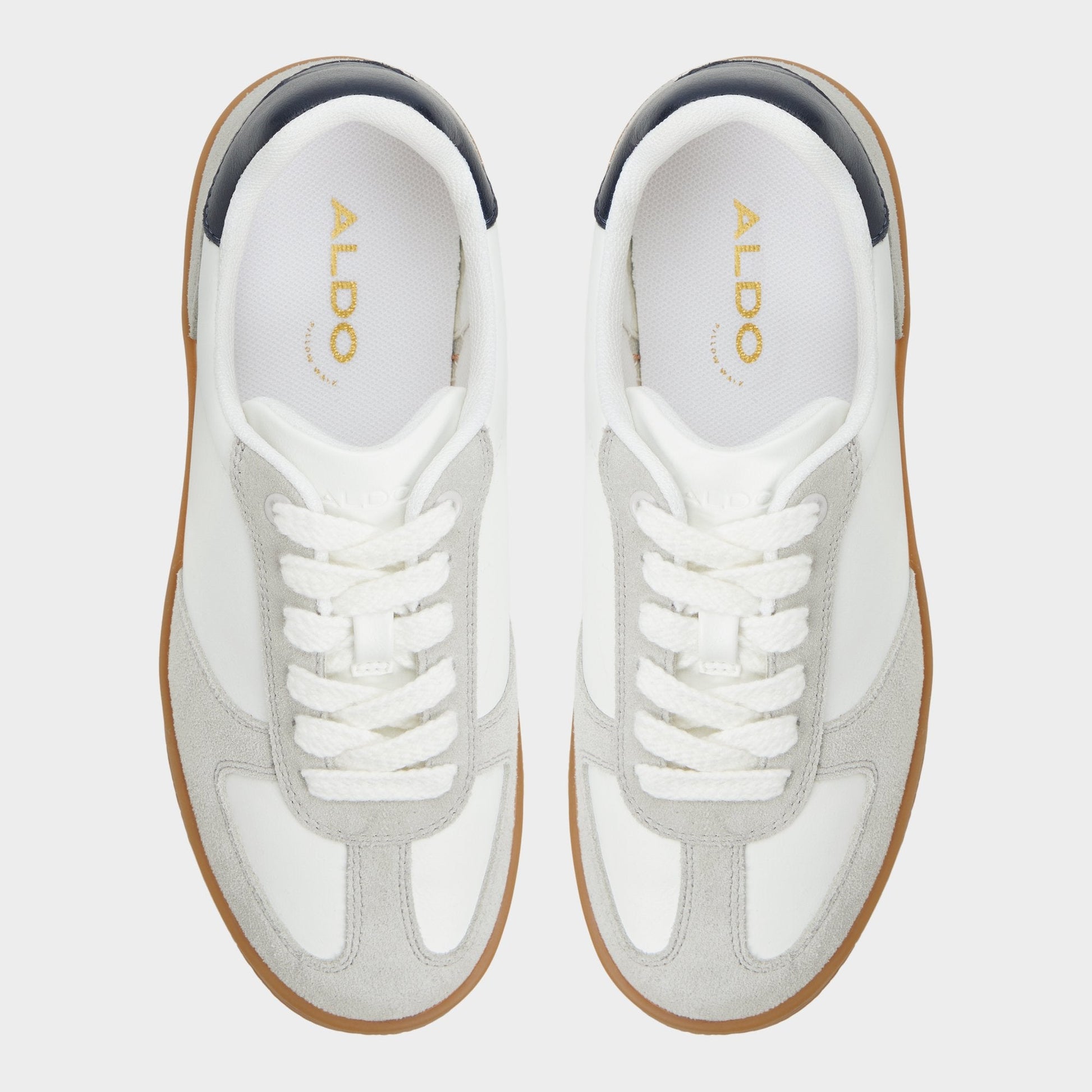Aldo Deevale White/Grey Women's Low top sneakers - Sneaker, Platform Women
