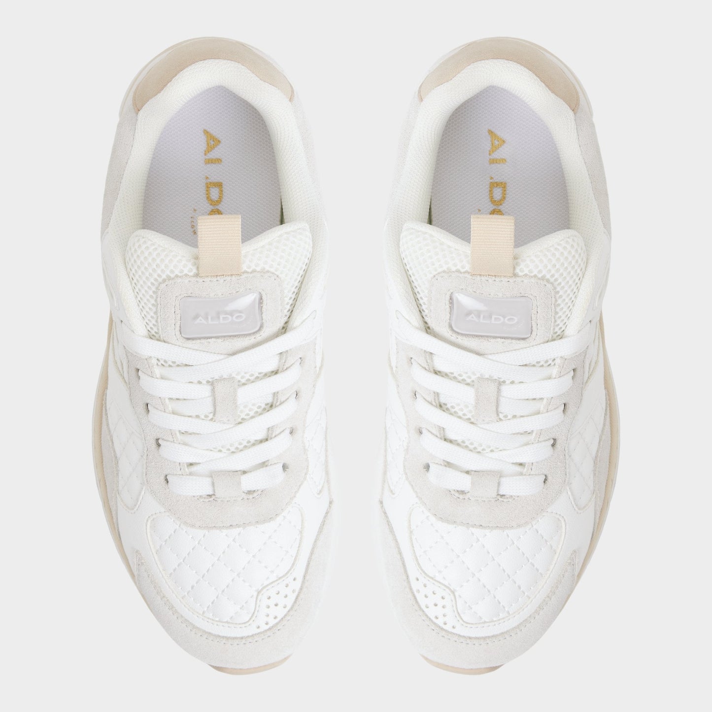 Aldo Pillowsnkr in L White - Jogger sneaker Women