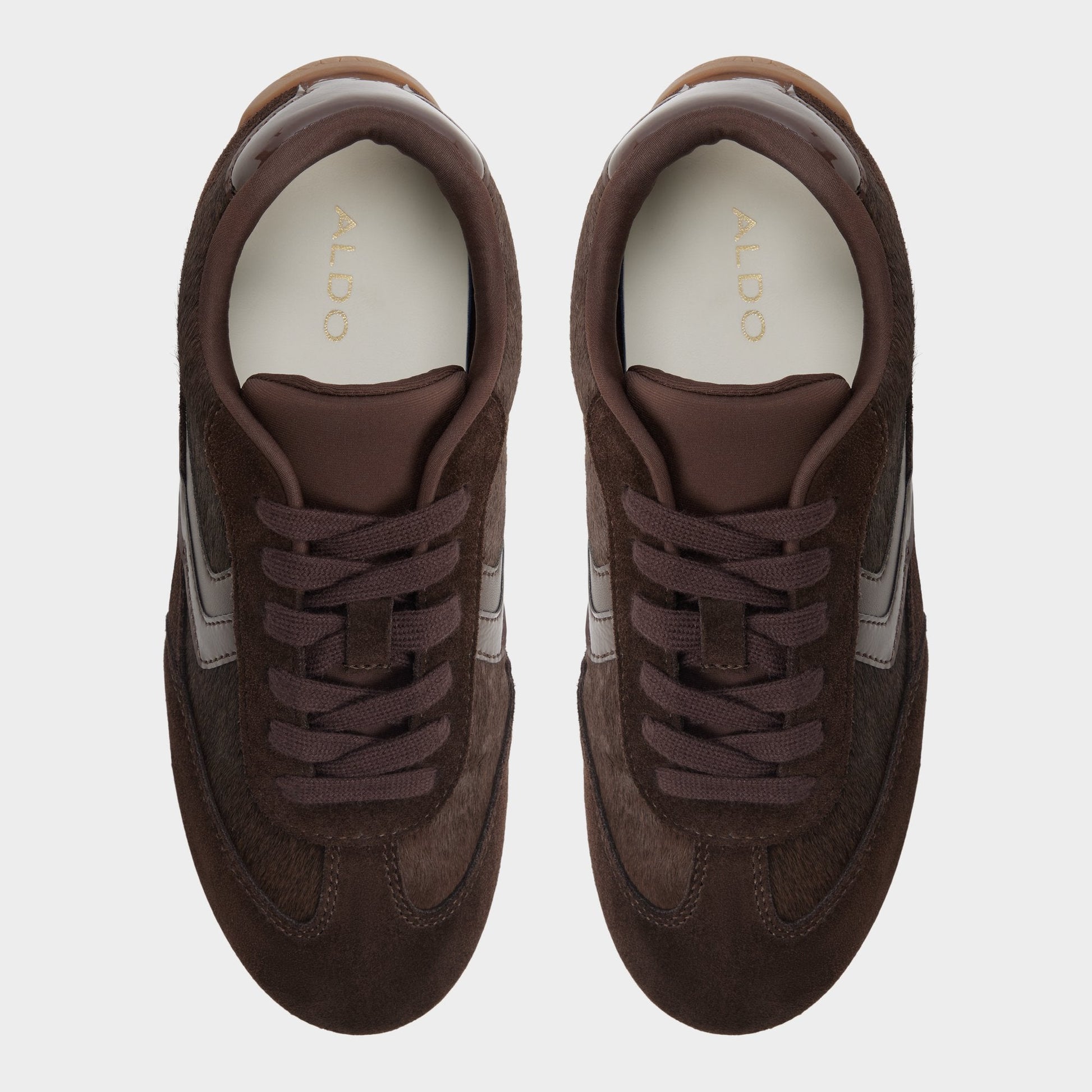 Aldo Coolchic in Dark Brown - Jogger sneaker Women