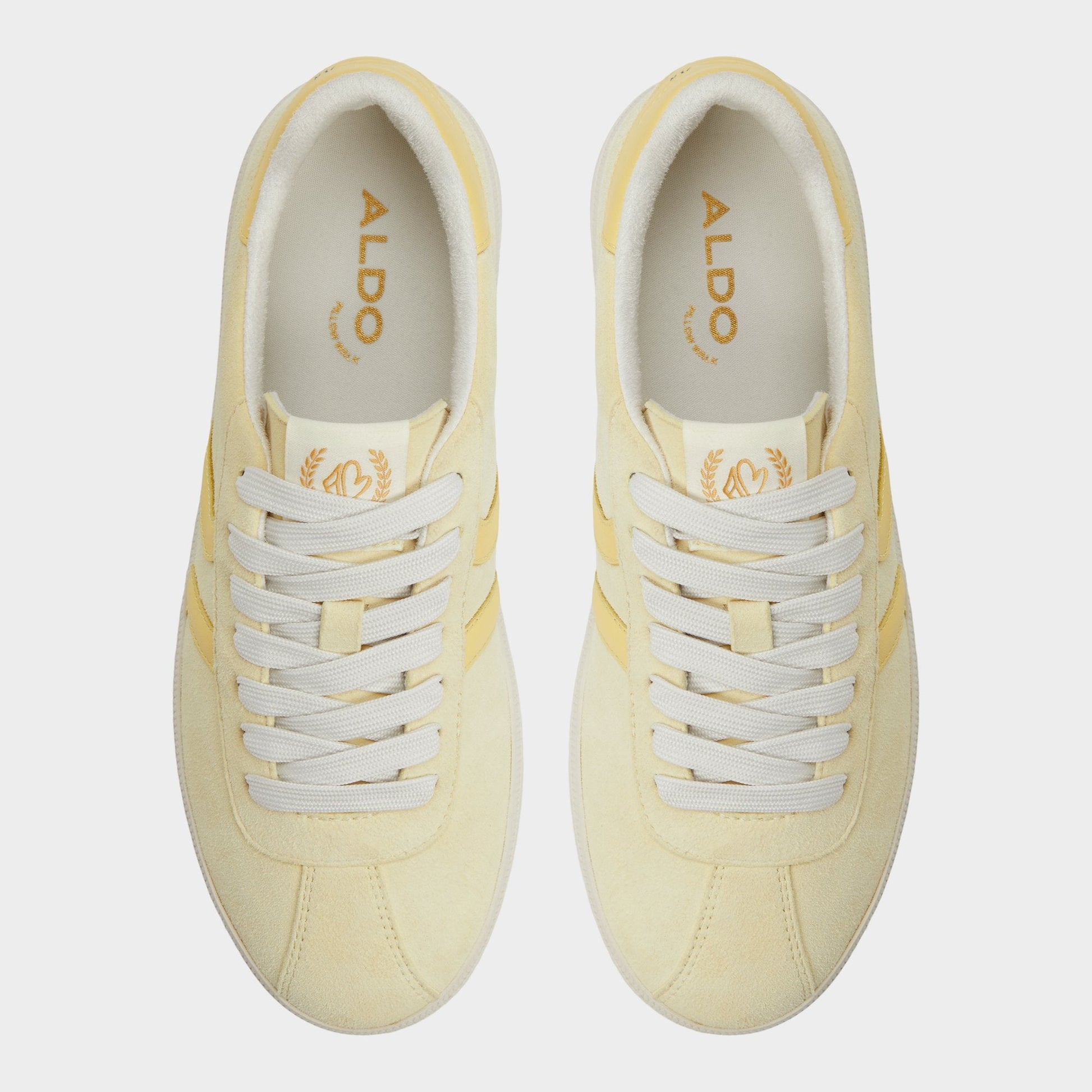 Aldo Chicsneaker Light Yellow Women's Low top sneakers - Low top sneaker, Cup sole Women