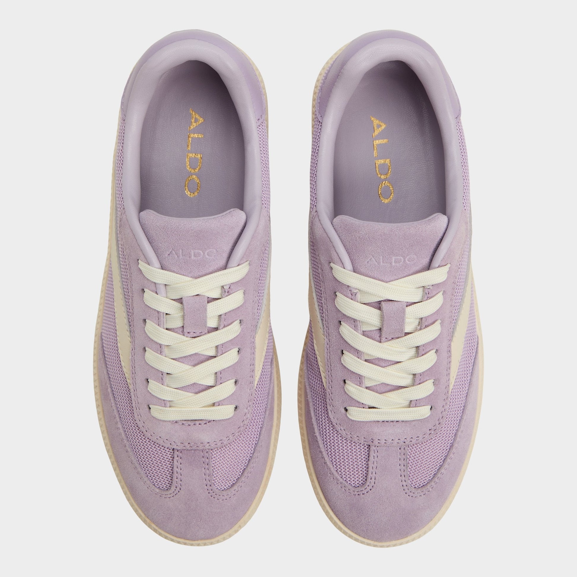 Aldo Clubstyle Light Purple Women's Low top sneakers - Jogger sneaker, Jogger sole Women