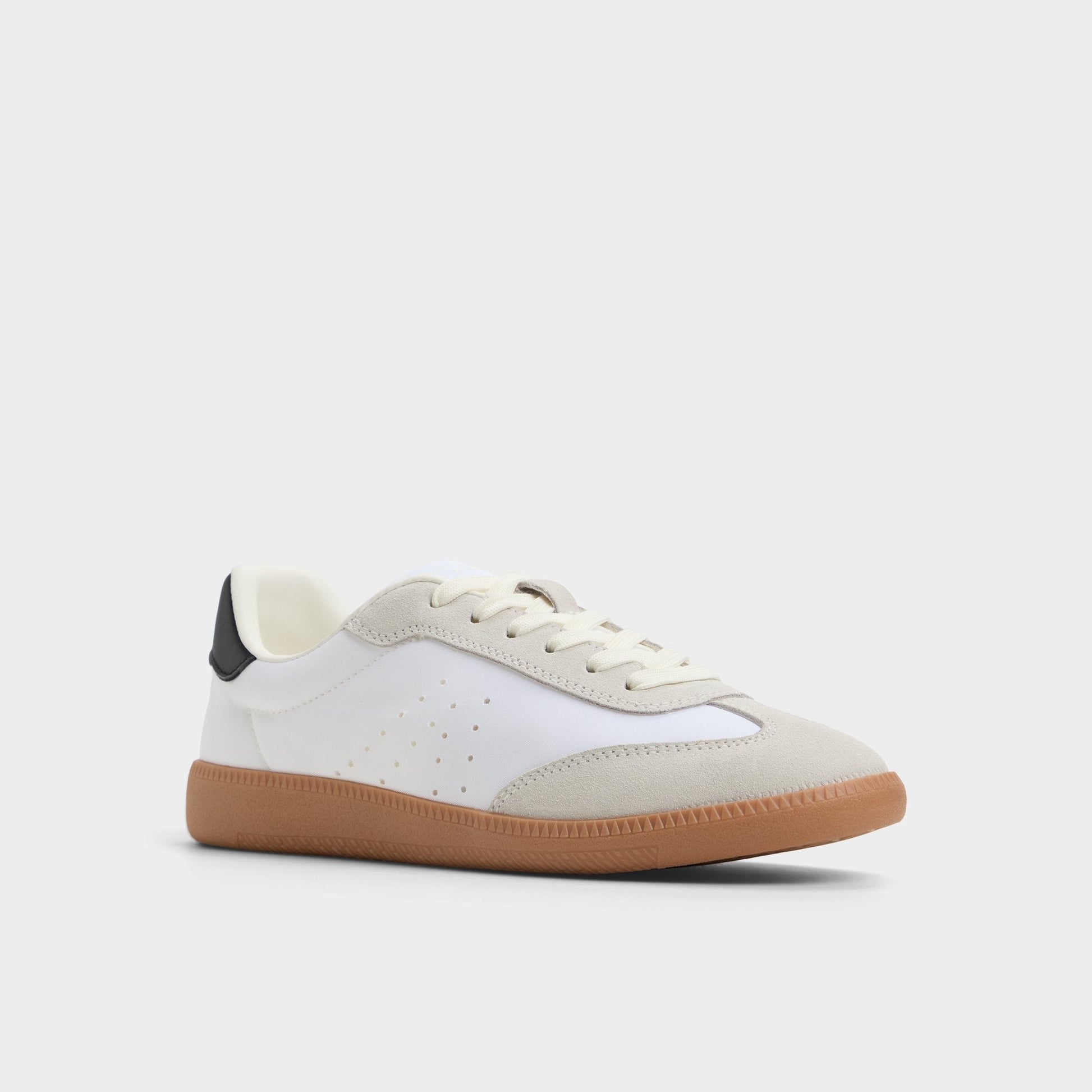 Aldo Clubstyle White/Black Women's Low top sneakers - Jogger sneaker, Jogger sole Women