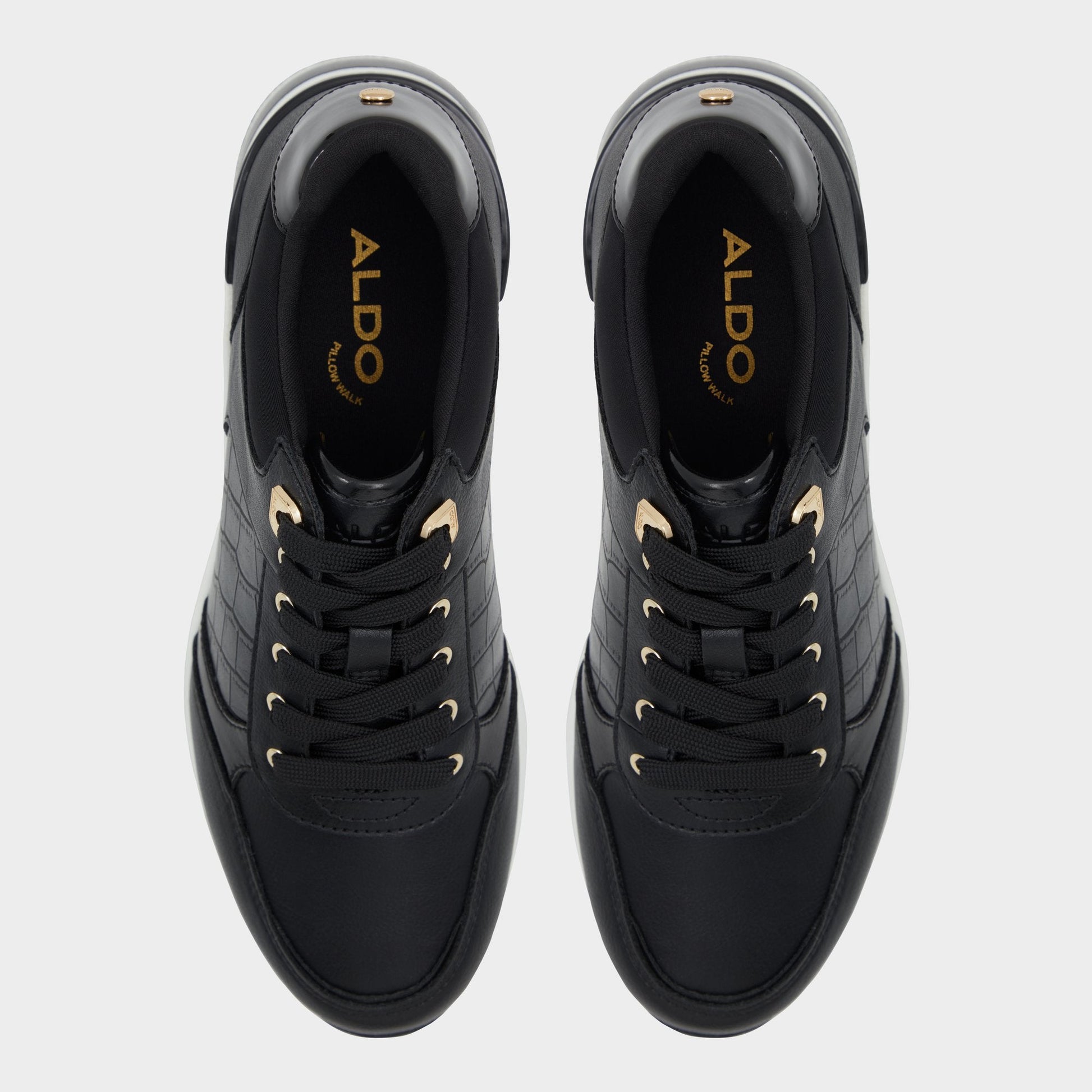 Aldo Iconistep Other Black Women's Platform and wedge sneakers - Wedge sneaker, Wedge heel Women