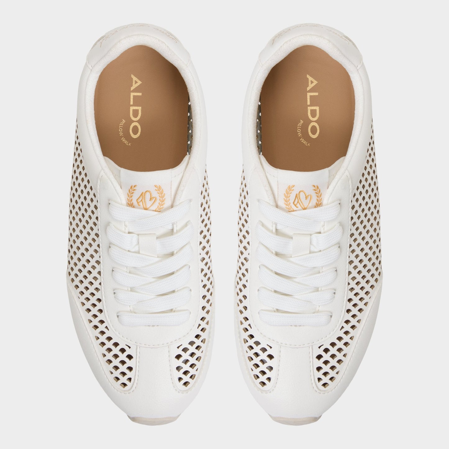 Aldo Carefree Open White Women's Low top sneakers - Jogger sneaker, Jogger sole Women
