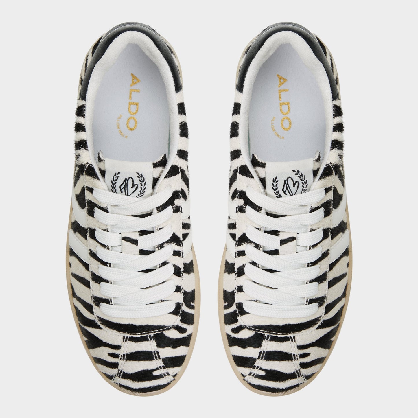Aldo Chicsneaker White/Black Women's Aldo Sport Club - Low top sneaker, Cup sole Women