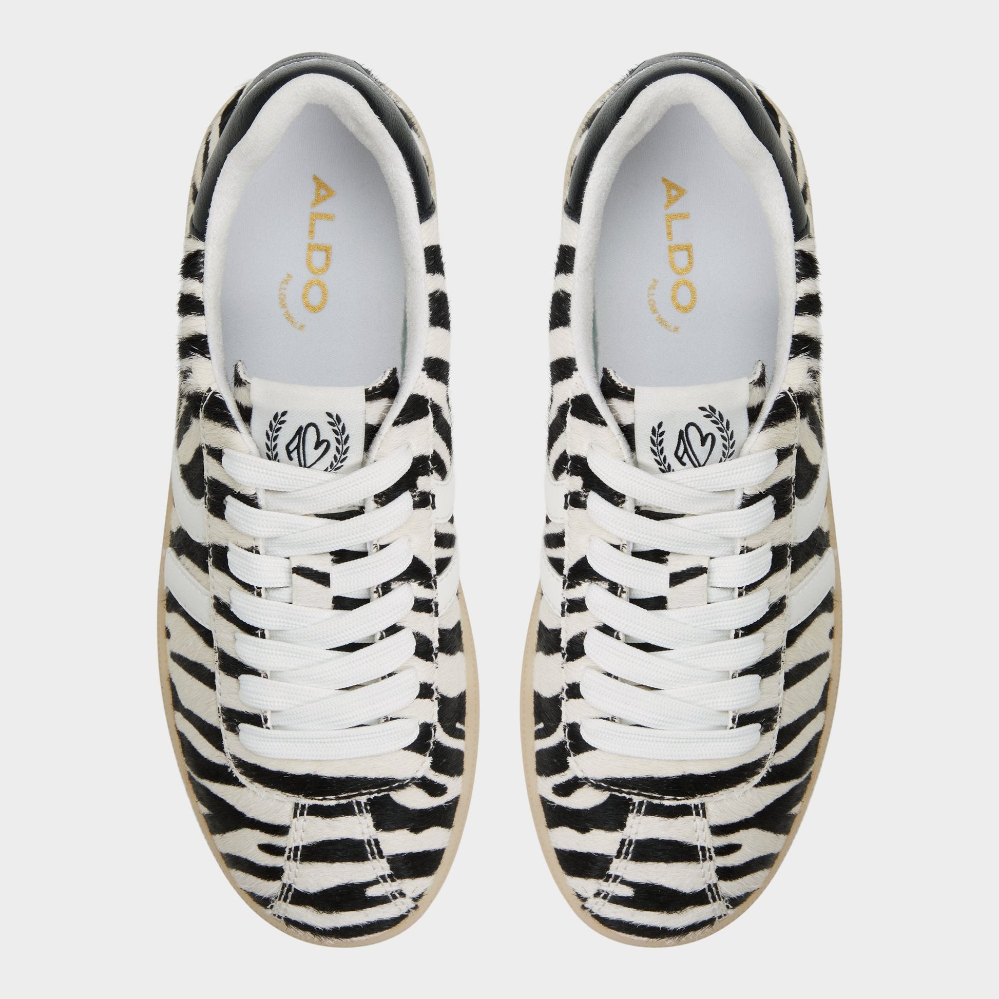 Aldo Chicsneaker White/Black Women's Aldo Sport Club - Low top sneaker, Cup sole Women