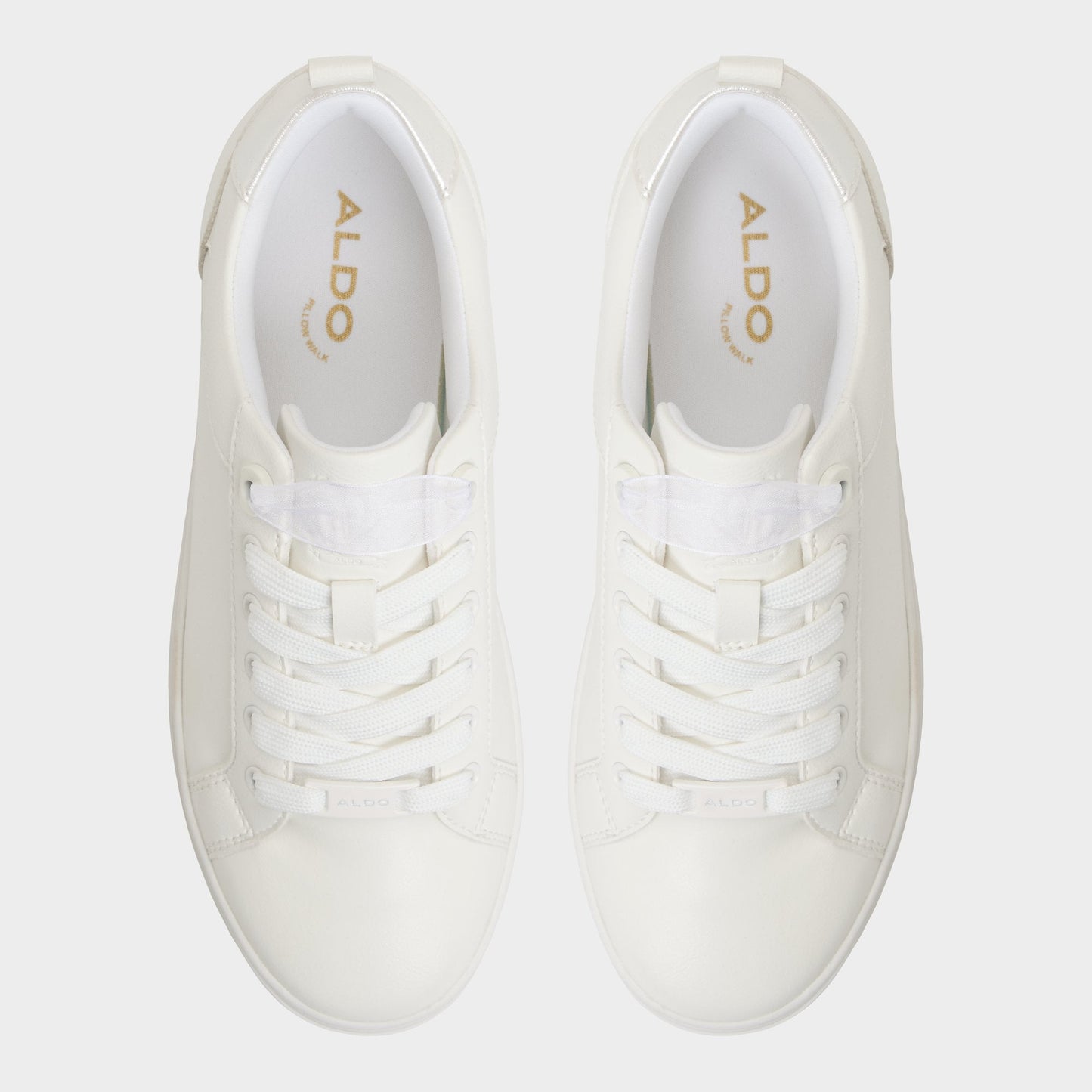 Aldo Chiccomfort Open White Women's Platform and wedge sneakers - Low top sneaker Women