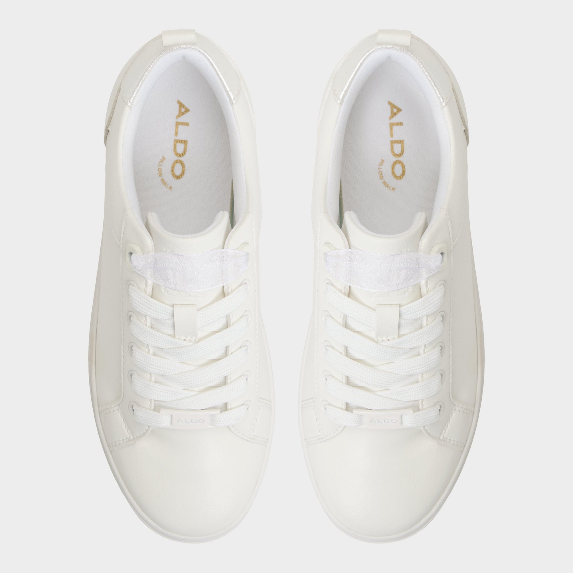 Aldo Chiccomfort Open White Women's Platform and wedge sneakers - Low top sneaker Women