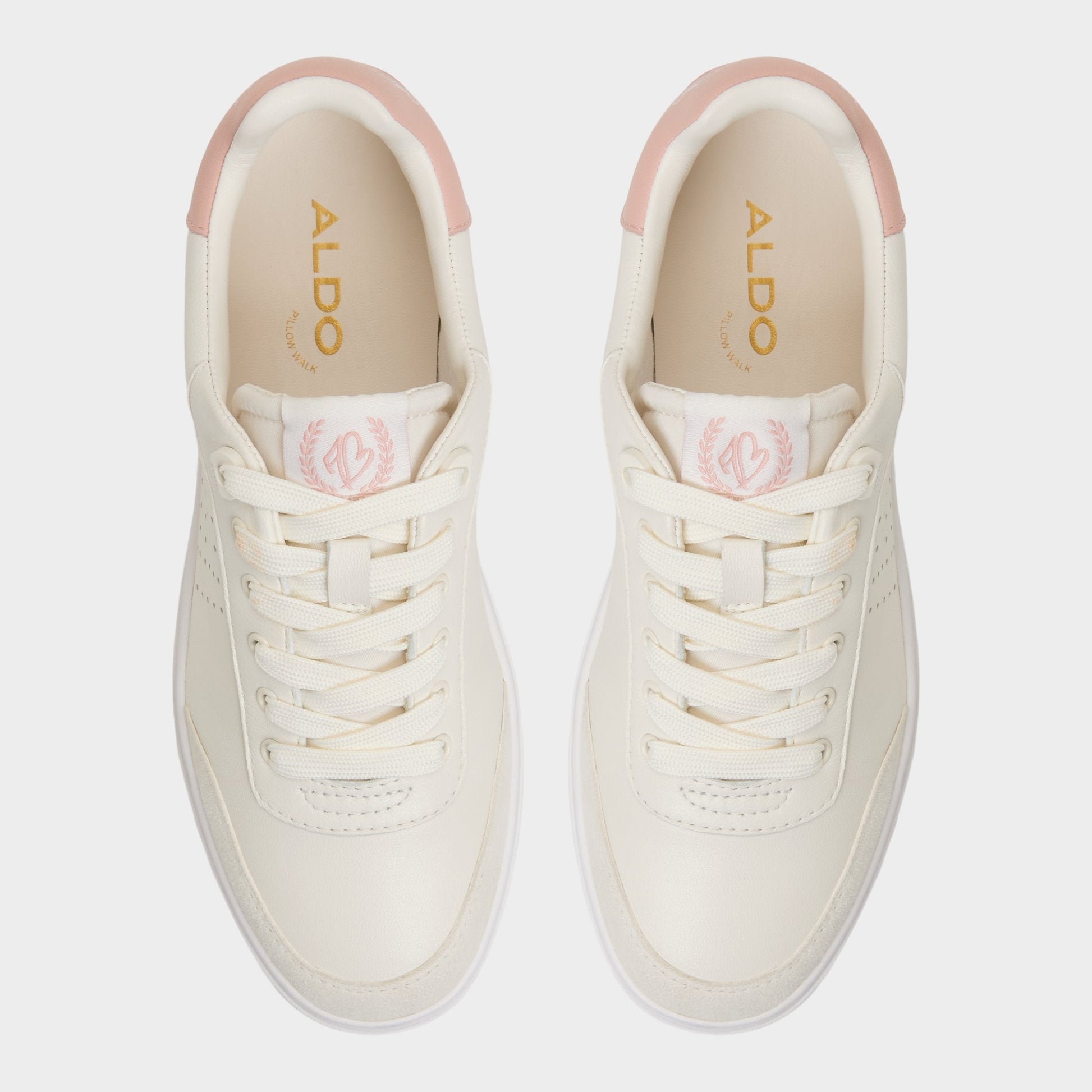 Aldo Clubsport Cream Women's Low top sneakers - Low top sneaker, Cup sole Women