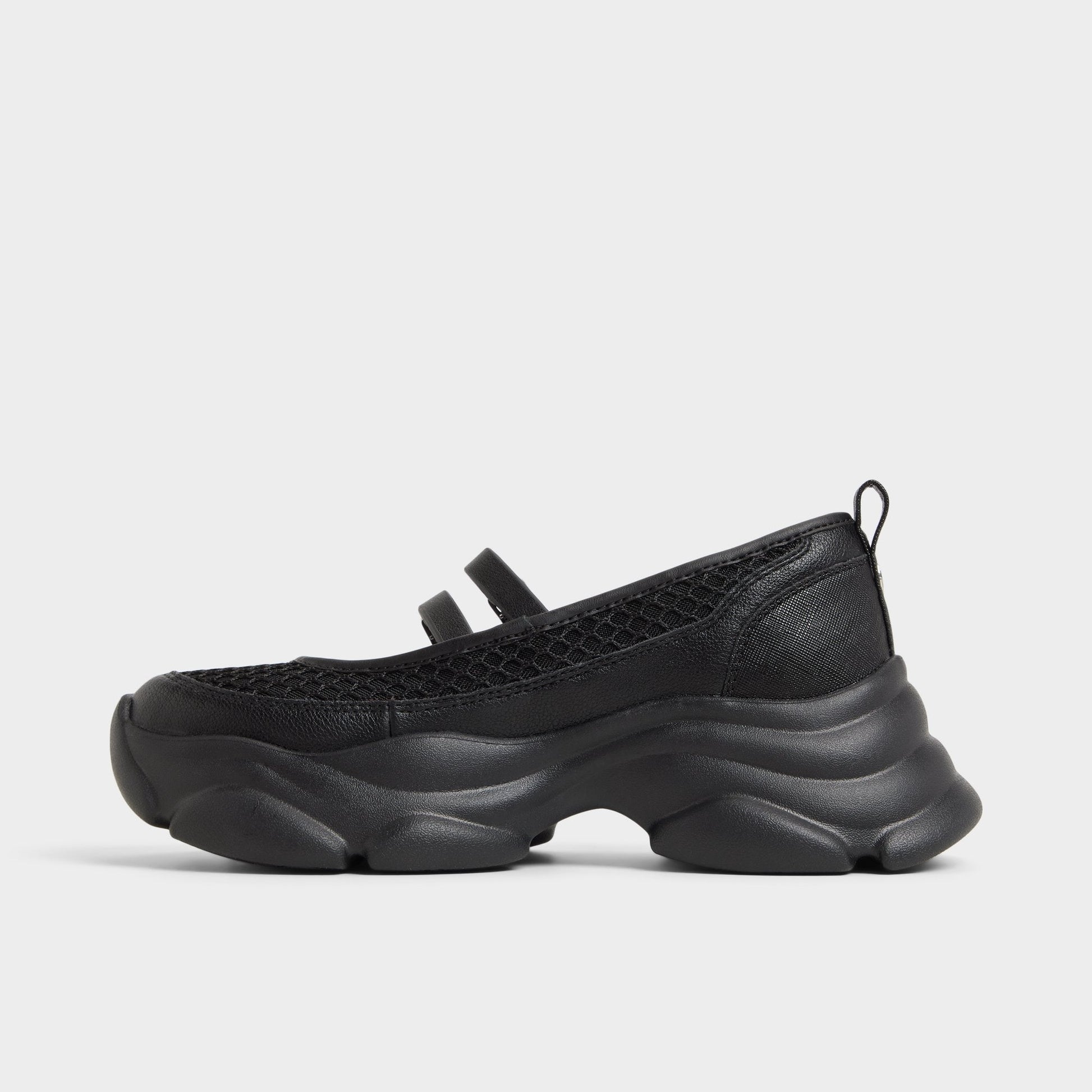 Aldo Aethera Black Women's Platform and wedge sneakers - Mary Jane Sneakers, Jogger sole Women