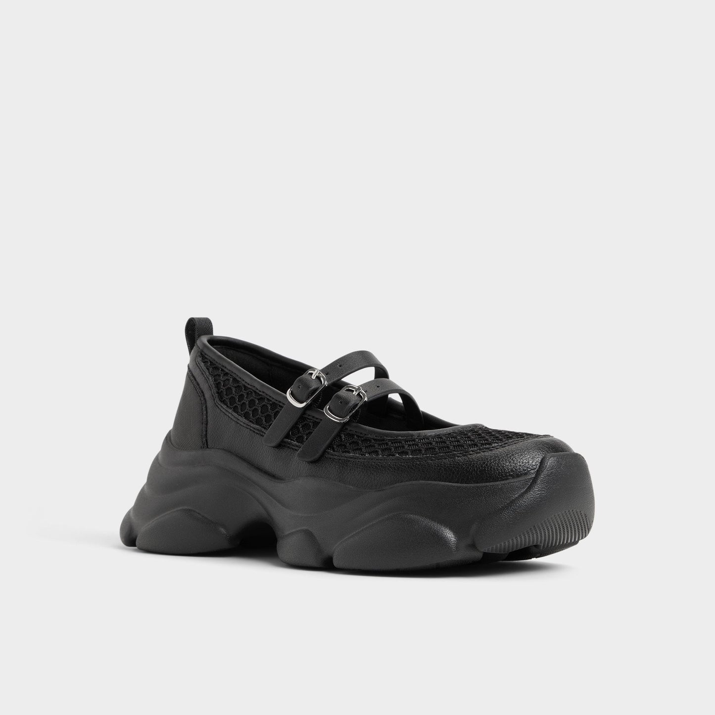 Aldo Aethera Black Women's Platform and wedge sneakers - Mary Jane Sneakers, Jogger sole Women