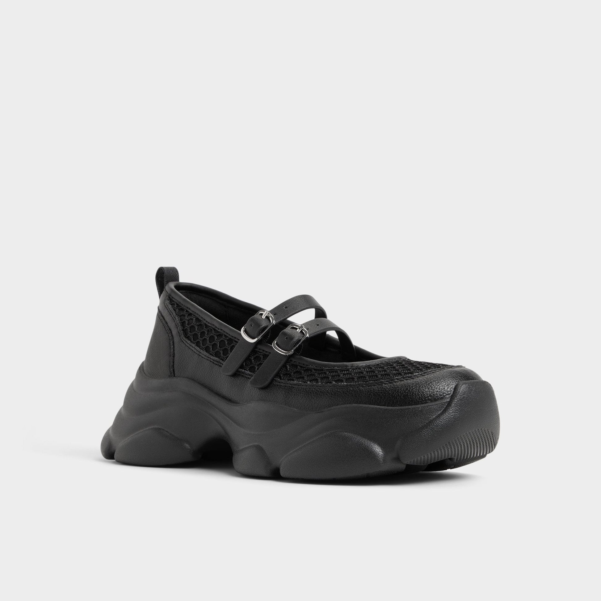 Aldo Aethera Black Women's Platform and wedge sneakers - Mary Jane Sneakers, Jogger sole Women