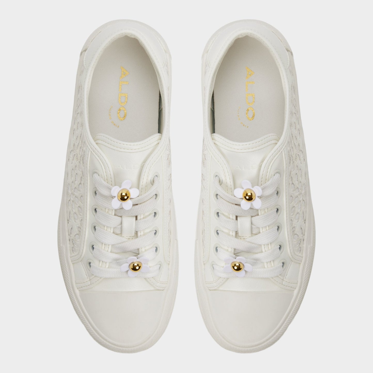 Aldo Rayes Open White Women's Low top sneakers - Sneaker, Platform Women