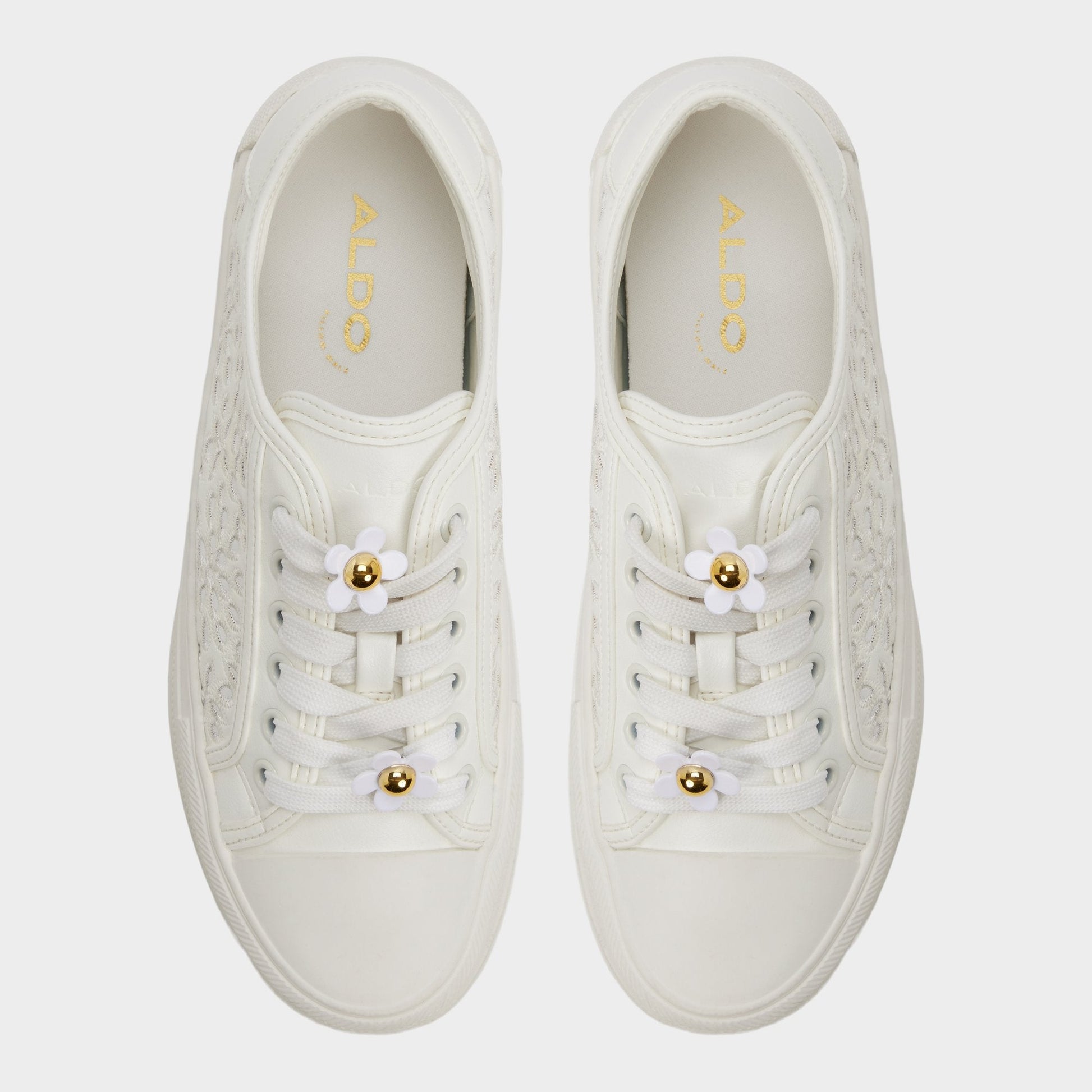 Aldo Rayes Open White Women's Low top sneakers - Sneaker, Platform Women