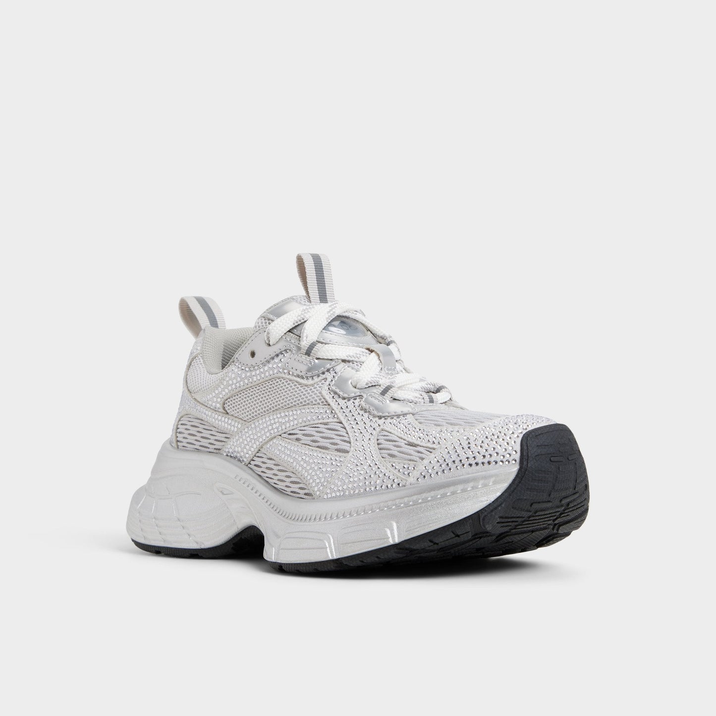 Aldo Powerplay in Silver - Jogger sneaker Women
