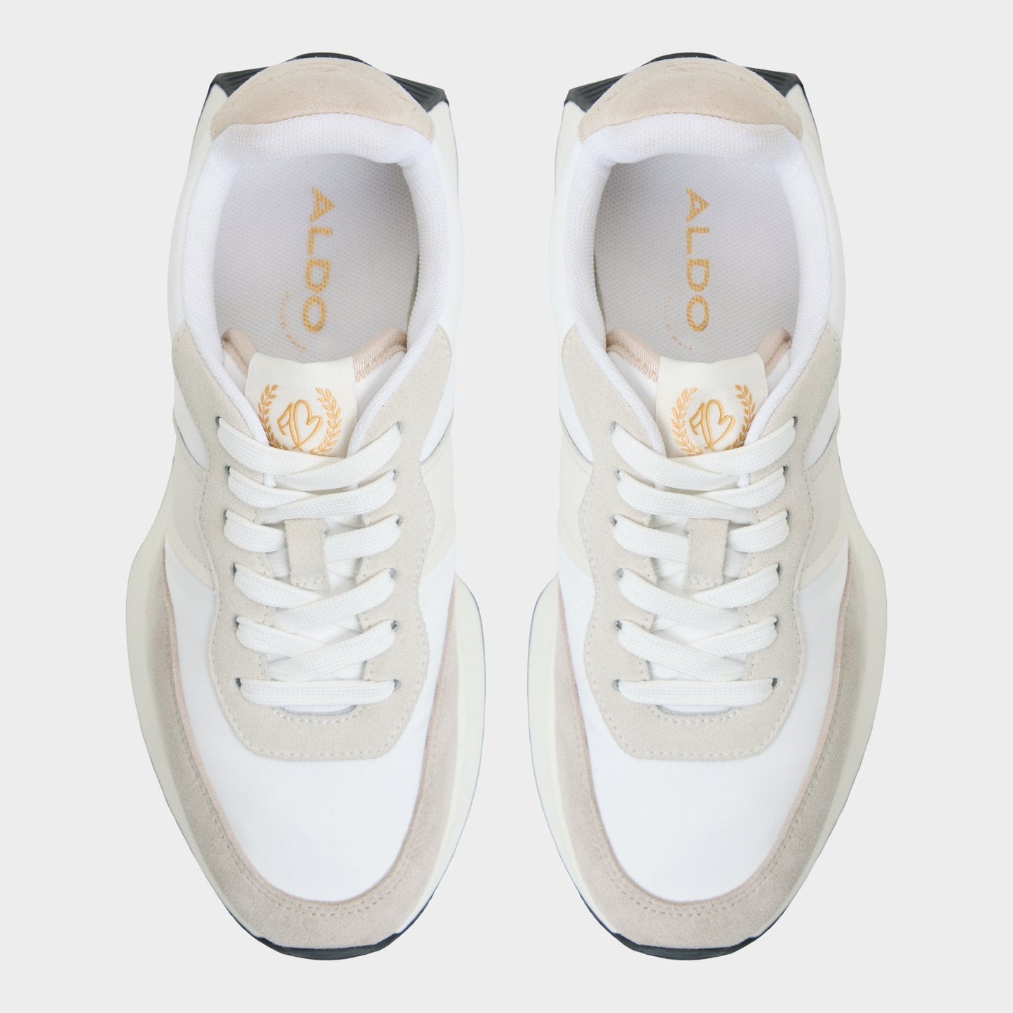 Aldo Proader White/Bone Women's Low top sneakers - Jogger sneaker Women