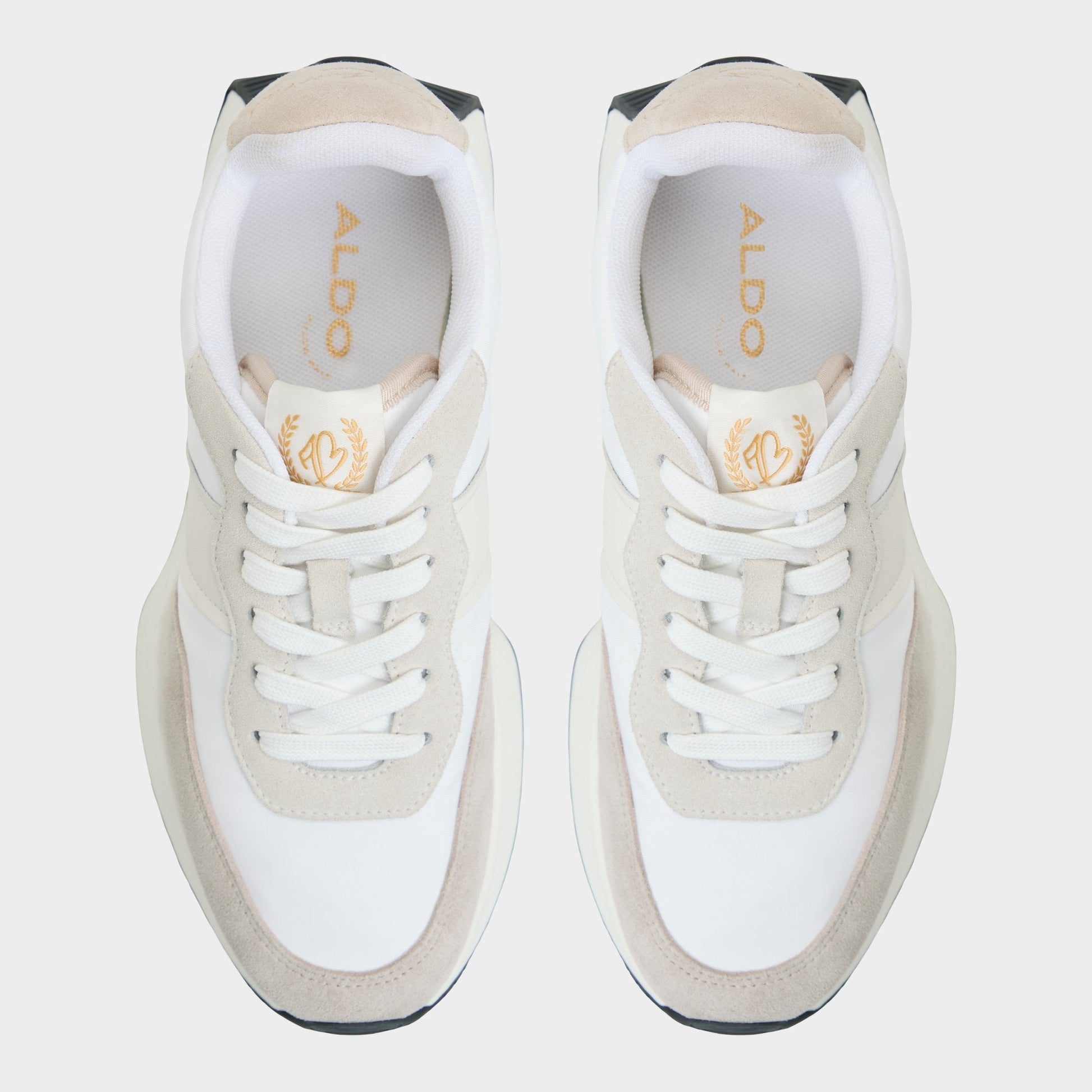 Aldo Proader White/Bone Women's Low top sneakers - Jogger sneaker Women
