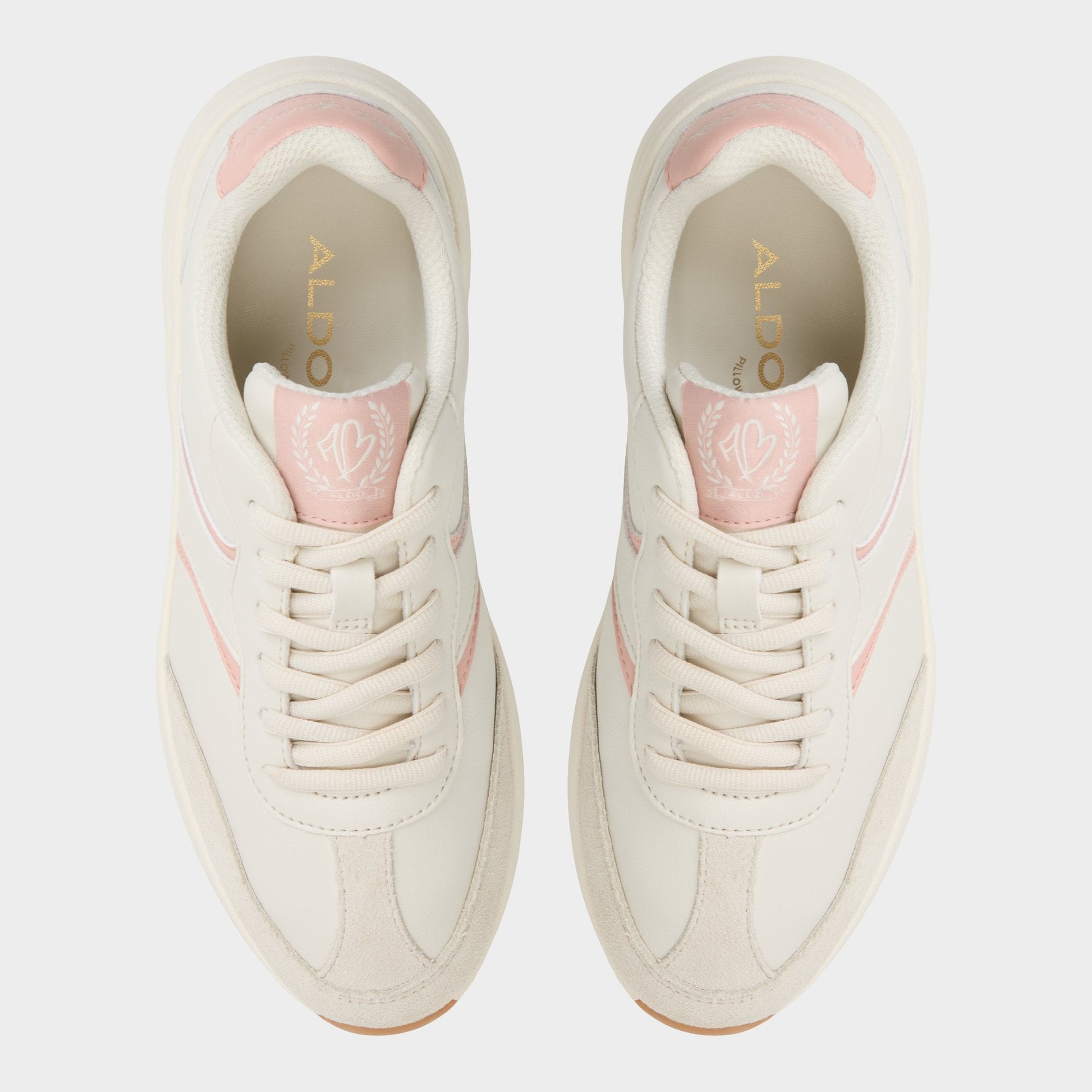 Aldo Clubchic Open Beige Women's Athletic Sneakers - Jogger sneaker Women