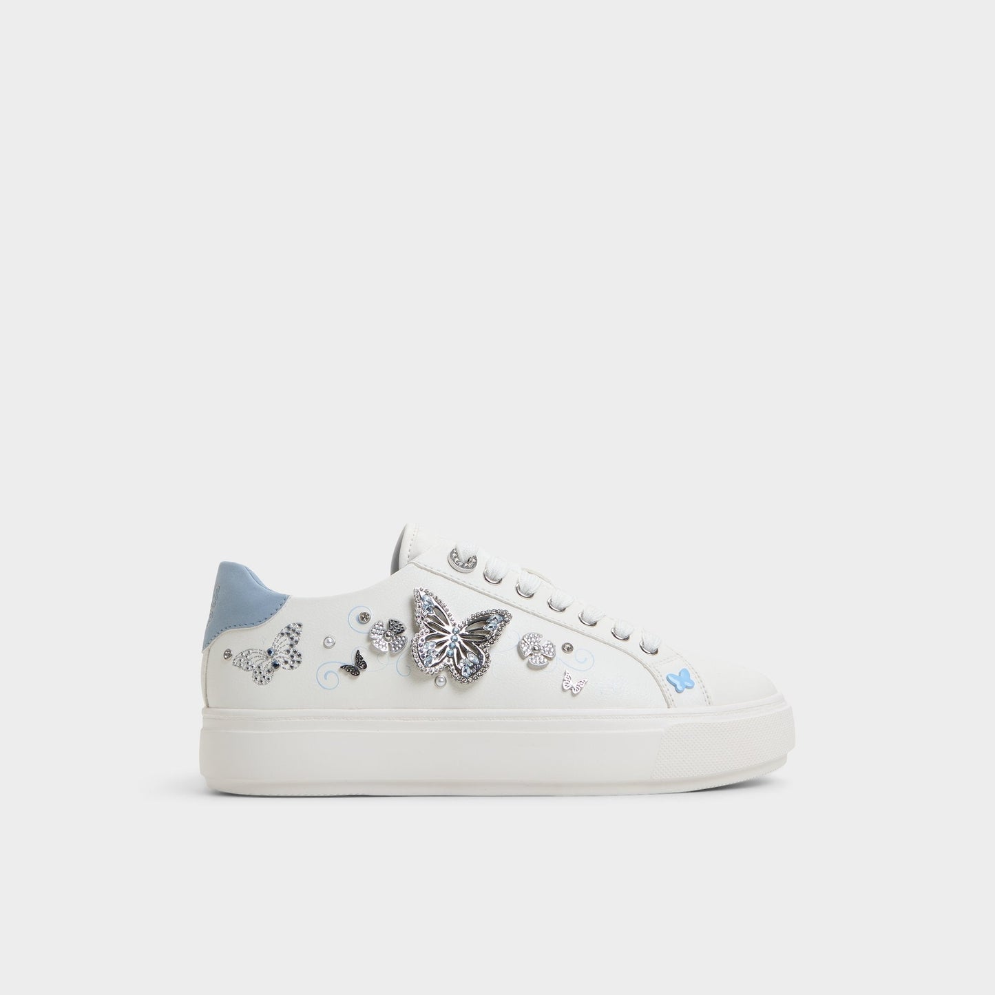 Aldo Saxony White/Multi Women's Platform and wedge sneakers - Low top sneaker Women