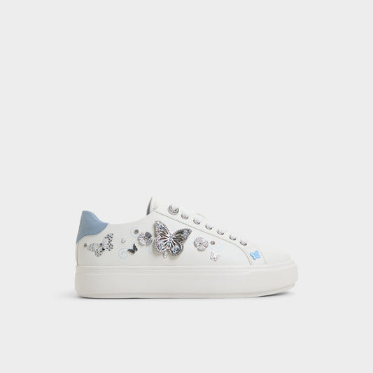 Aldo Saxony White/Multi Women's Platform and wedge sneakers - Low top sneaker Women