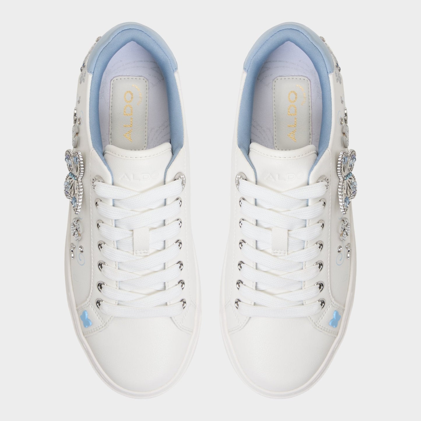 Aldo Saxony White/Multi Women's Platform and wedge sneakers - Low top sneaker Women