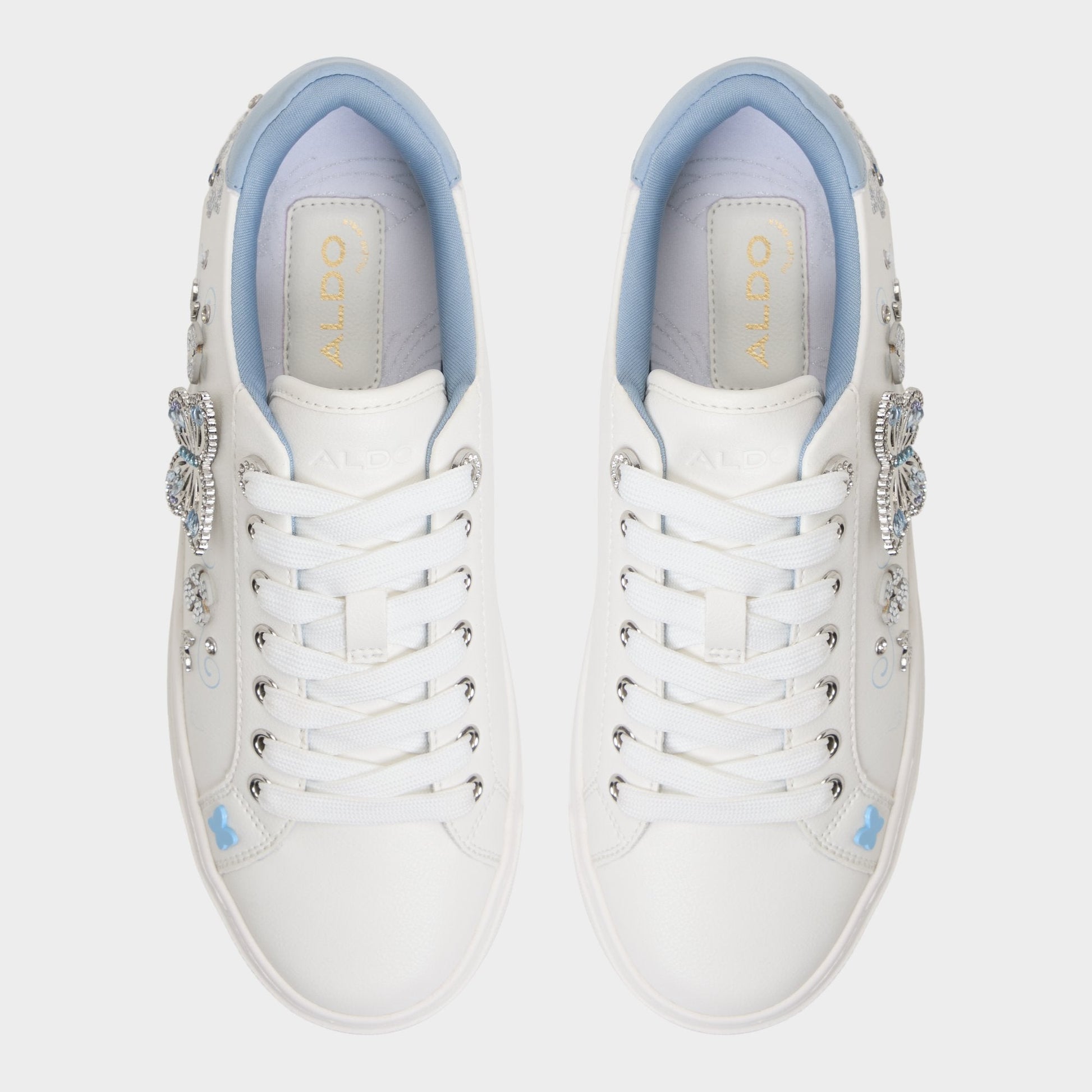 Aldo Saxony White/Multi Women's Platform and wedge sneakers - Low top sneaker Women