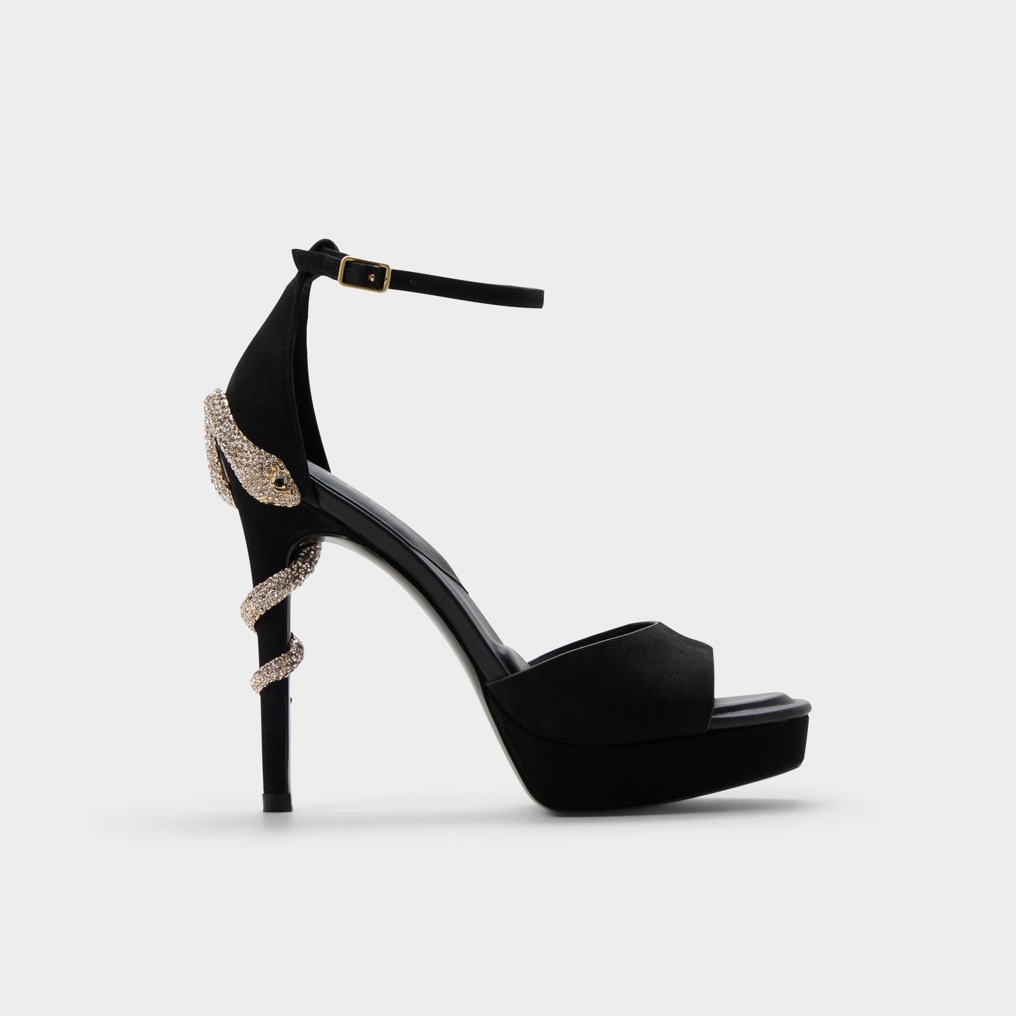 Aldo Medusa in Other Black 14266744 - Strappy heeled sandal, Platform Women|New