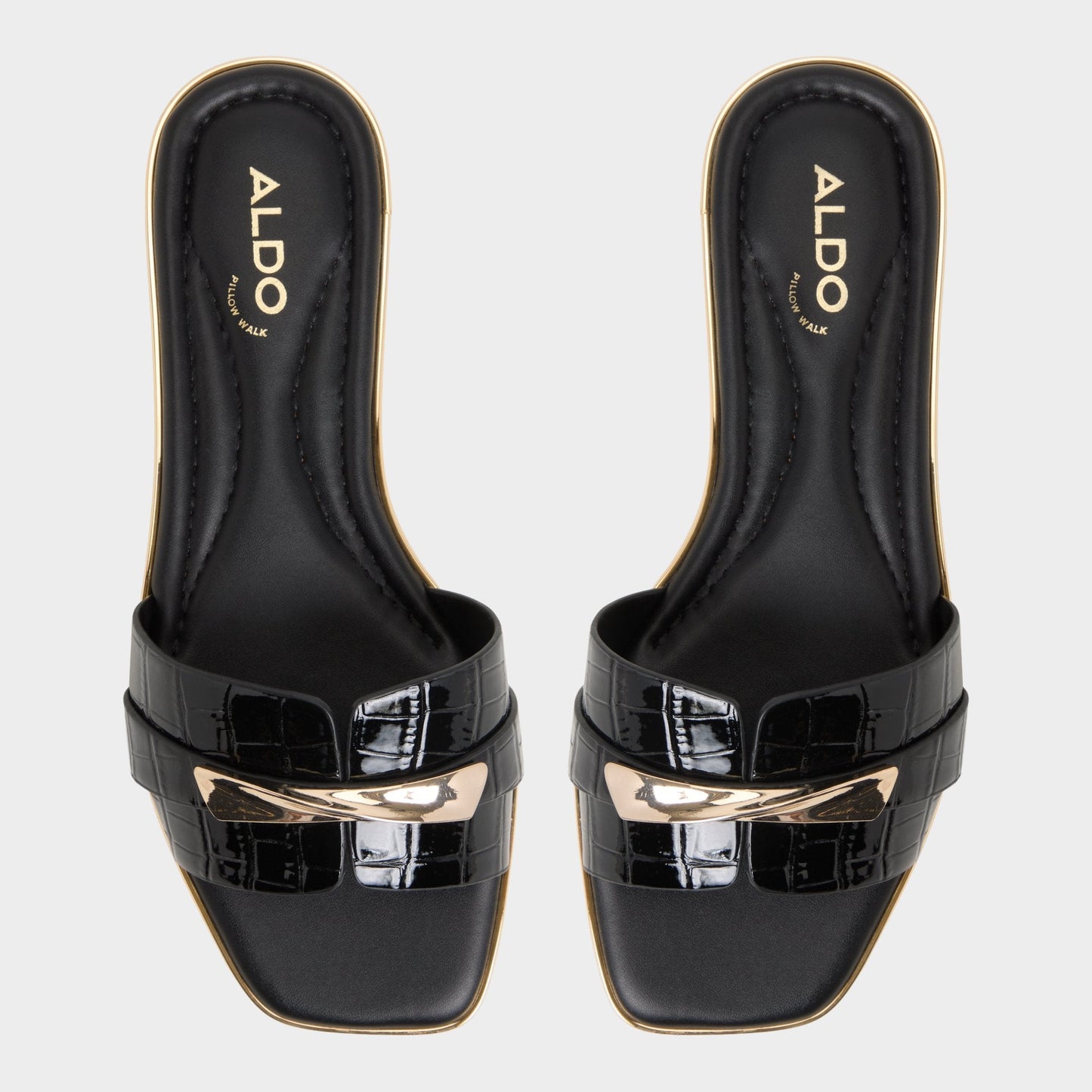 Aldo Darlina in Black - Slide sandal Women|New
