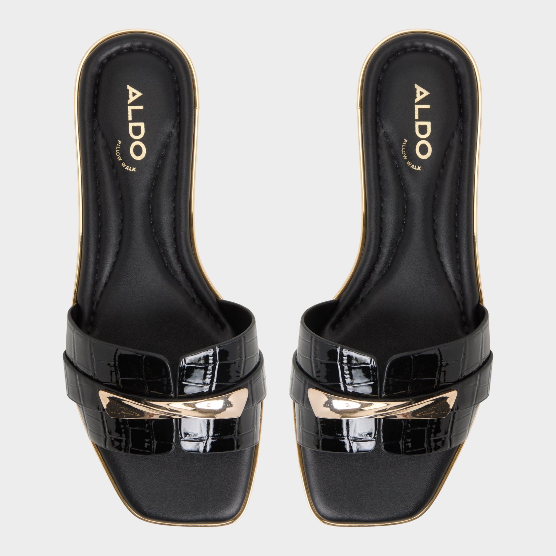 Aldo Darlina in Black - Slide sandal Women|New