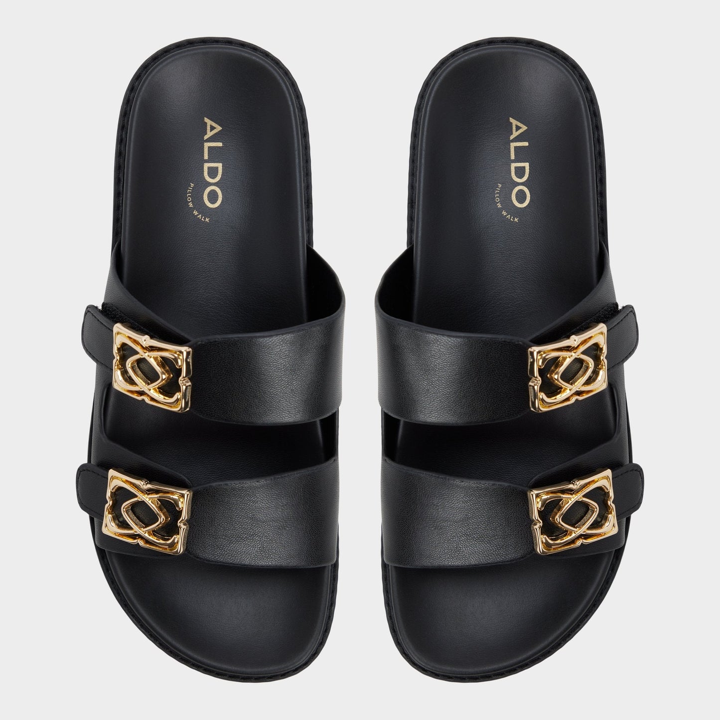 Aldo Mungos in Black - Footbed sandal, Footbed sandal Women|New