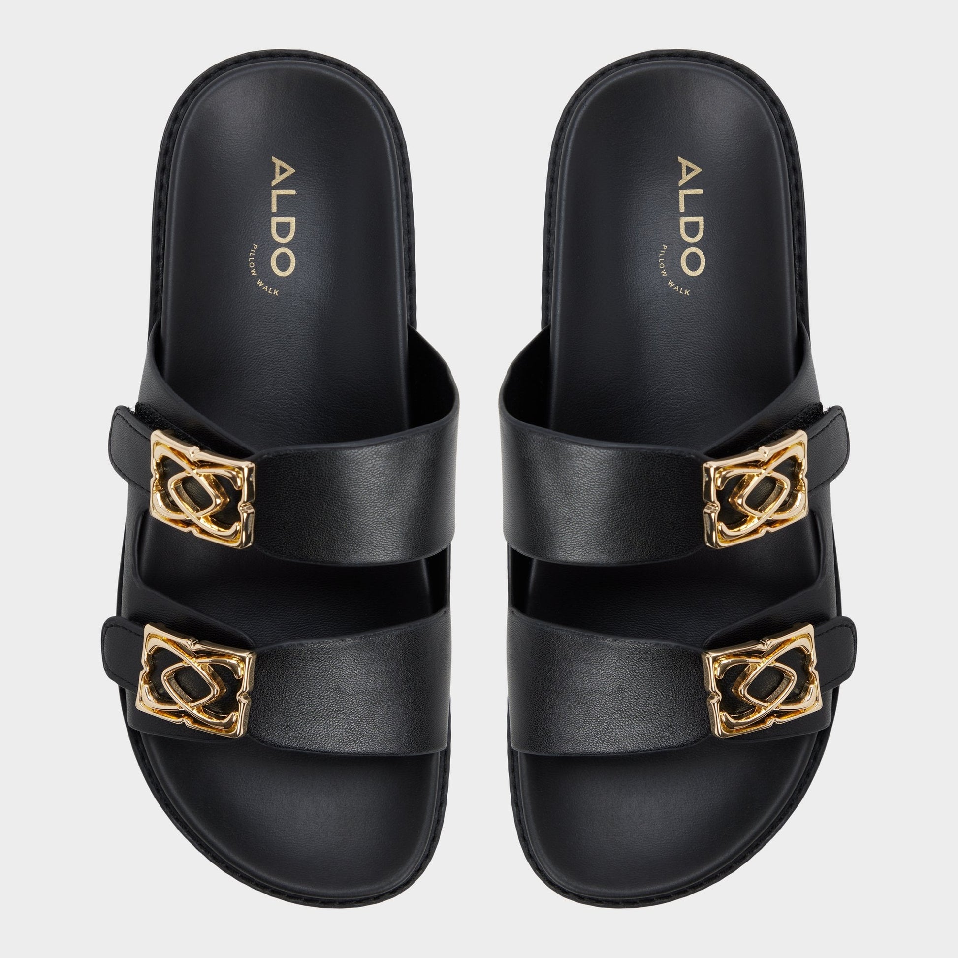 Aldo Mungos in Black - Footbed sandal, Footbed sandal Women|New