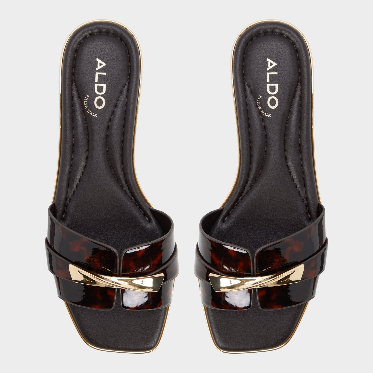 Aldo Darlina in Open Brown - Slide sandal Women|New
