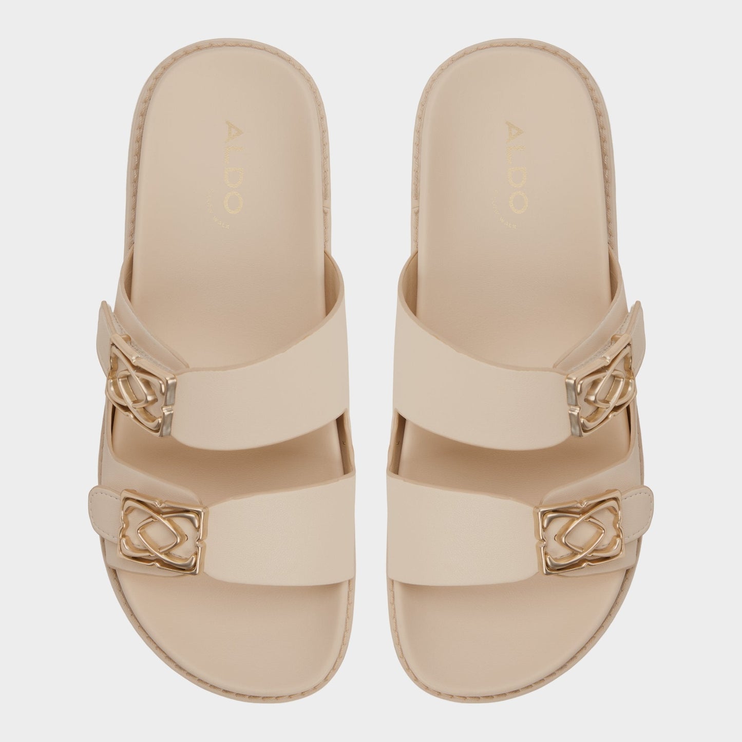 Aldo Mungos in Cream - Footbed sandal, Footbed sandal Women|New